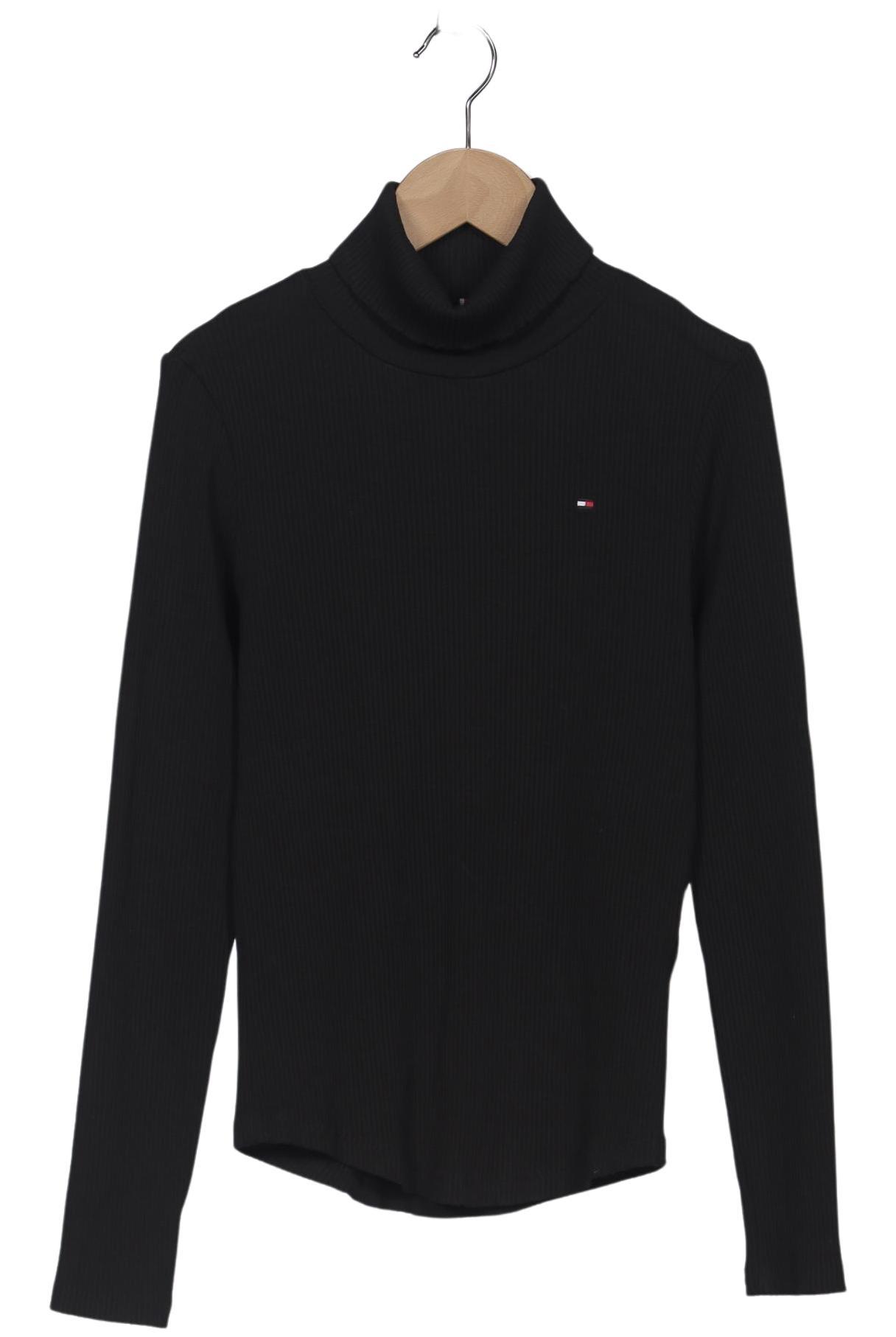 

Tommy Hilfiger Damen Langarmshirt, schwarz, Gr. 38