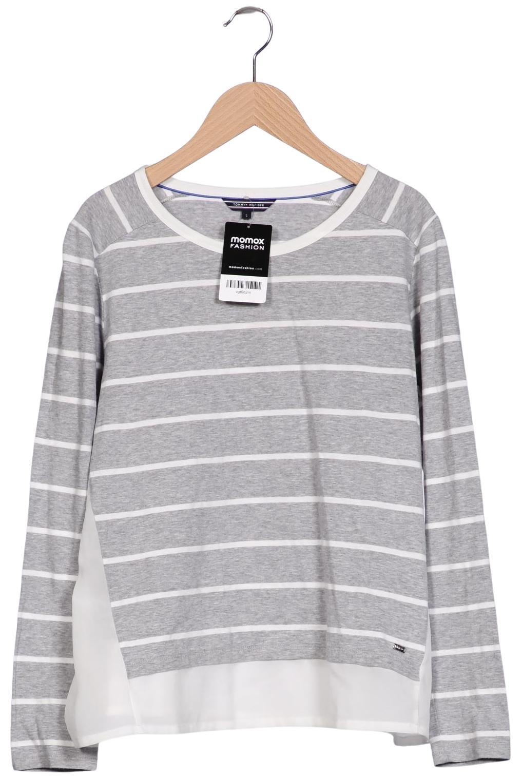 

Tommy Hilfiger Damen Langarmshirt, grau, Gr. 36