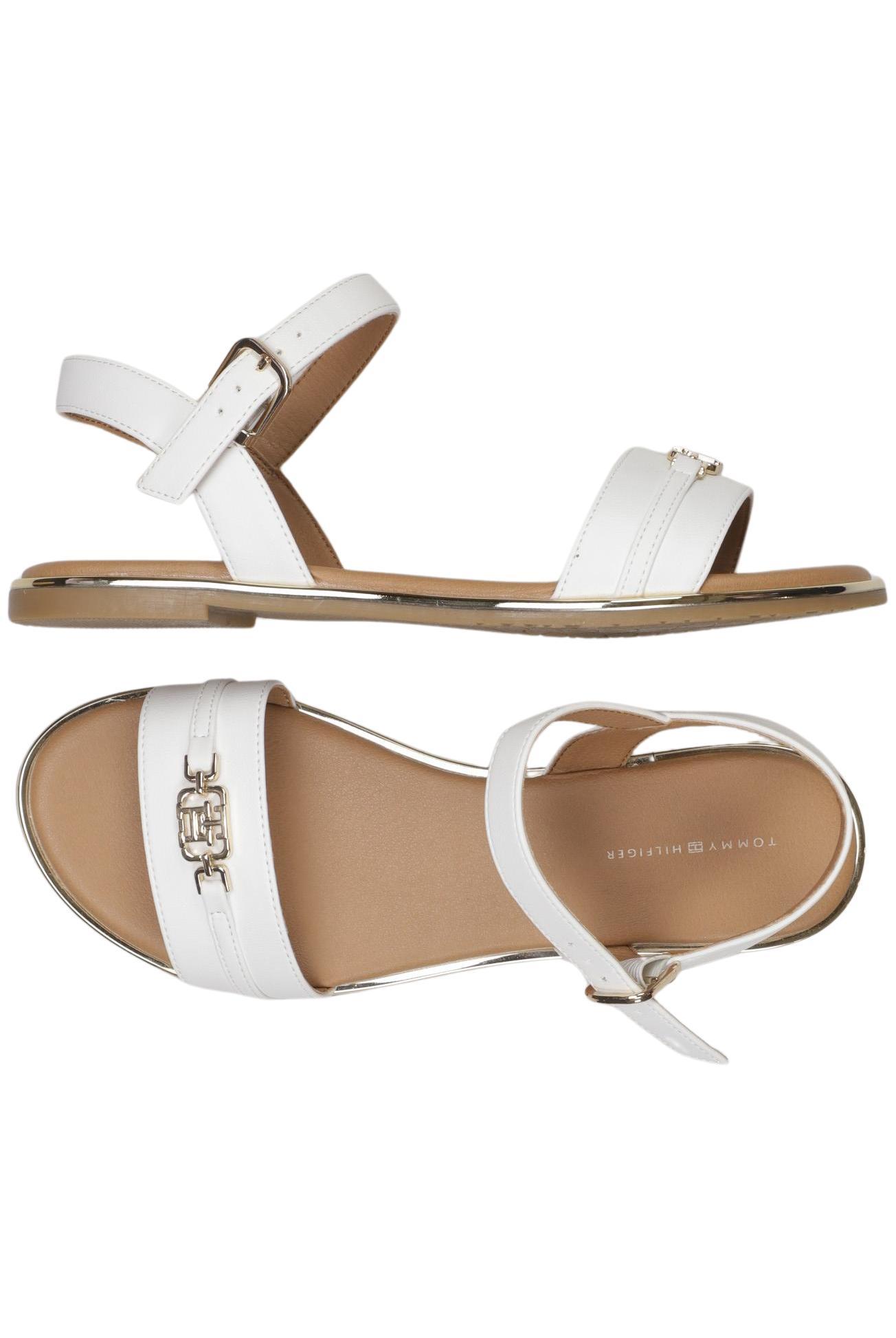 

Tommy Hilfiger Damen Sandale, weiß, Gr. 38