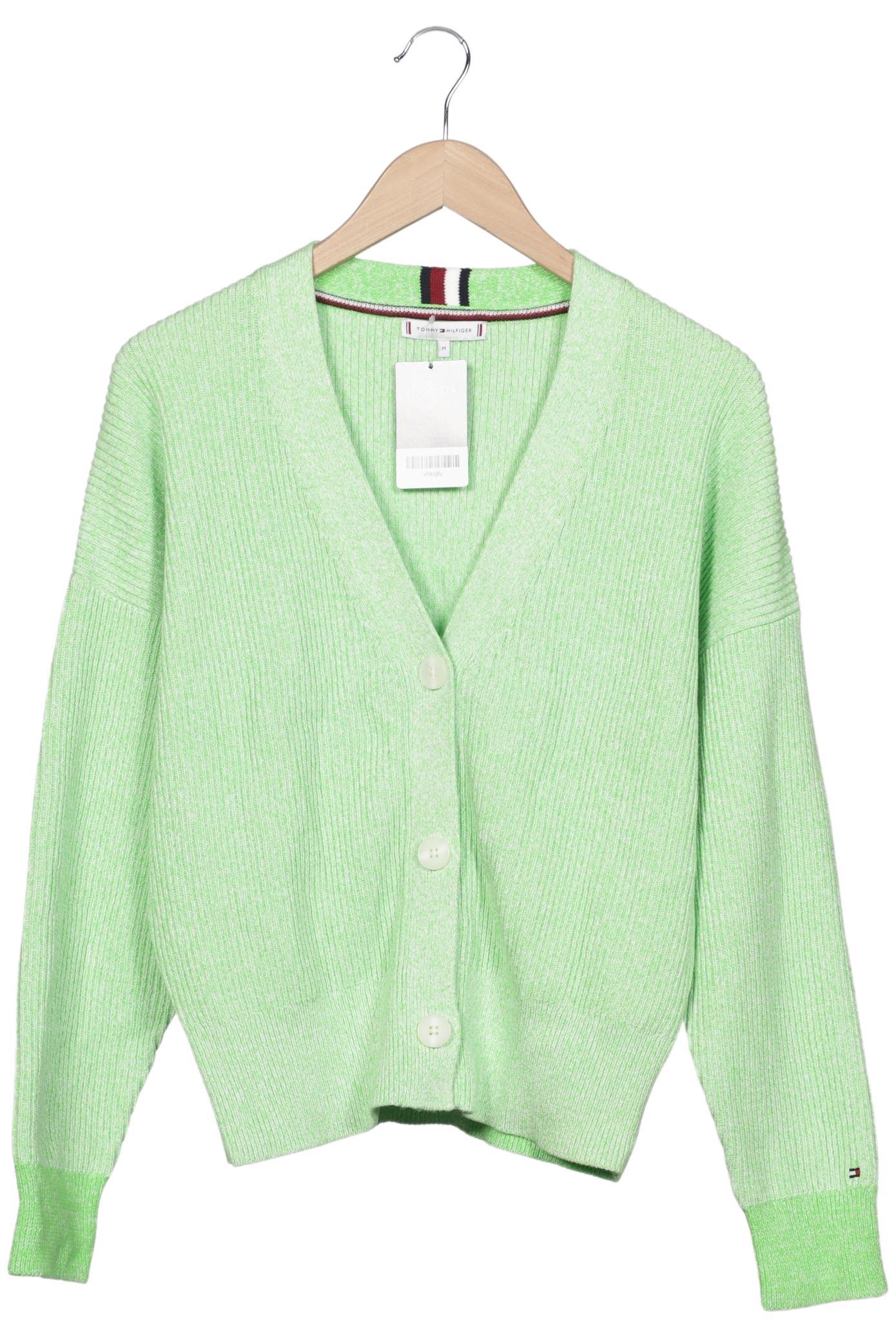 

Tommy Hilfiger Damen Strickjacke, hellgrün, Gr. 38