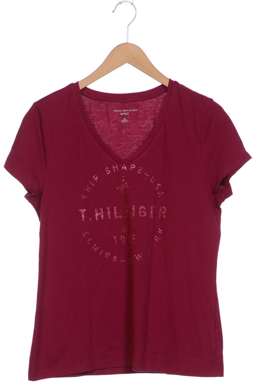 

Tommy Hilfiger Damen T-Shirt, bordeaux