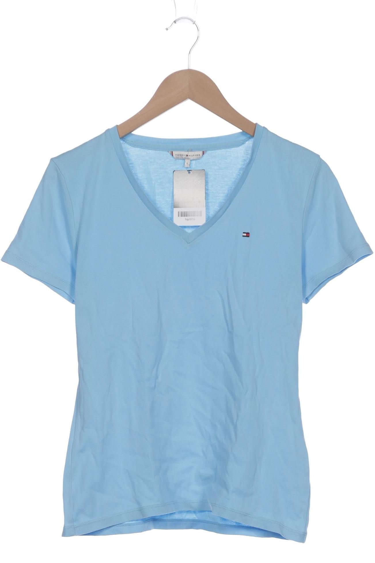 

Tommy Hilfiger Damen T-Shirt, hellblau, Gr. 42