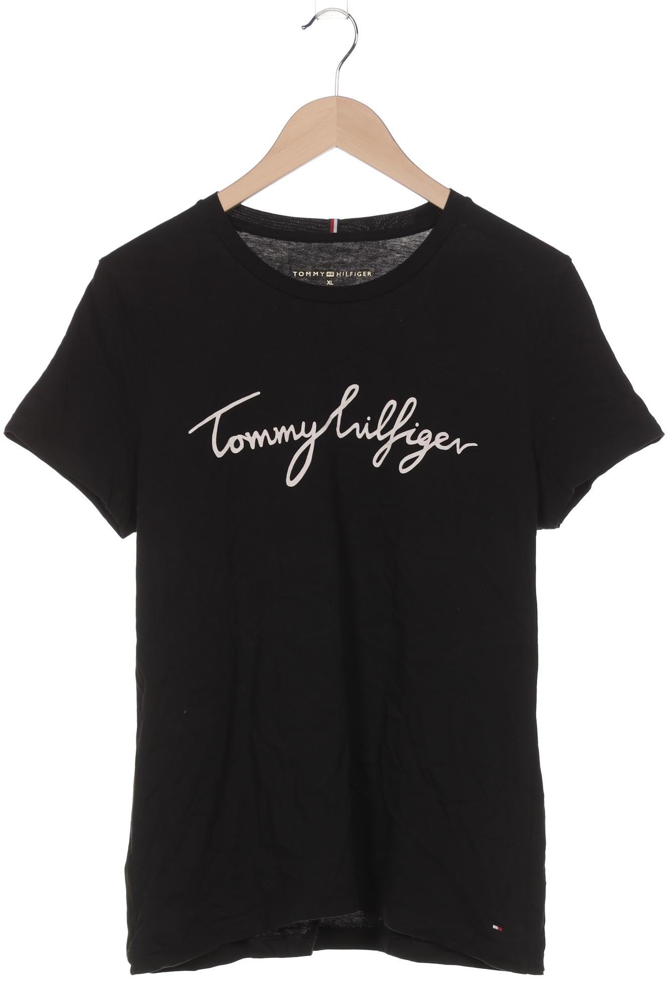

Tommy Hilfiger Damen T-Shirt, schwarz, Gr. 44