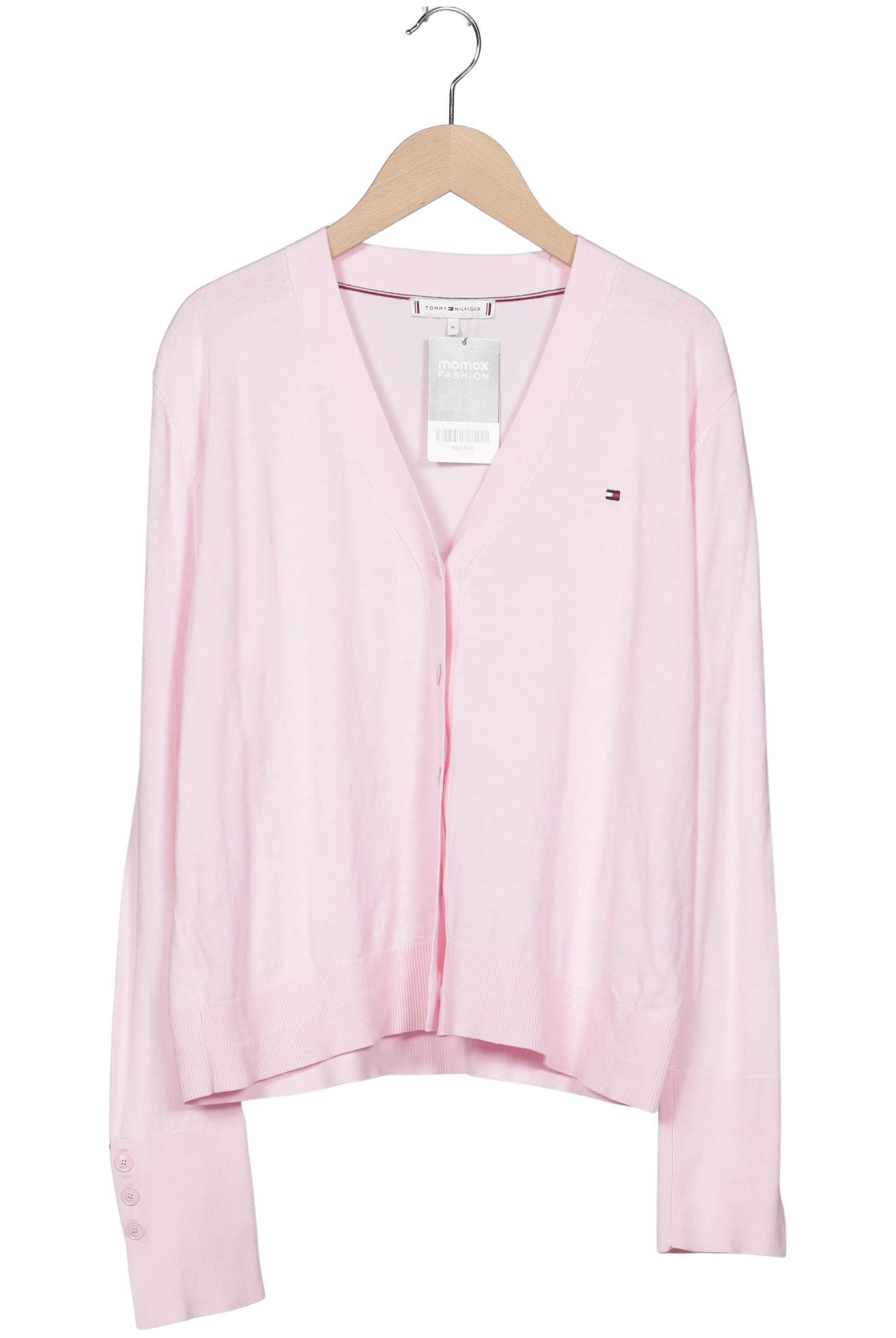 

Tommy Hilfiger Damen Strickjacke, pink, Gr. 38