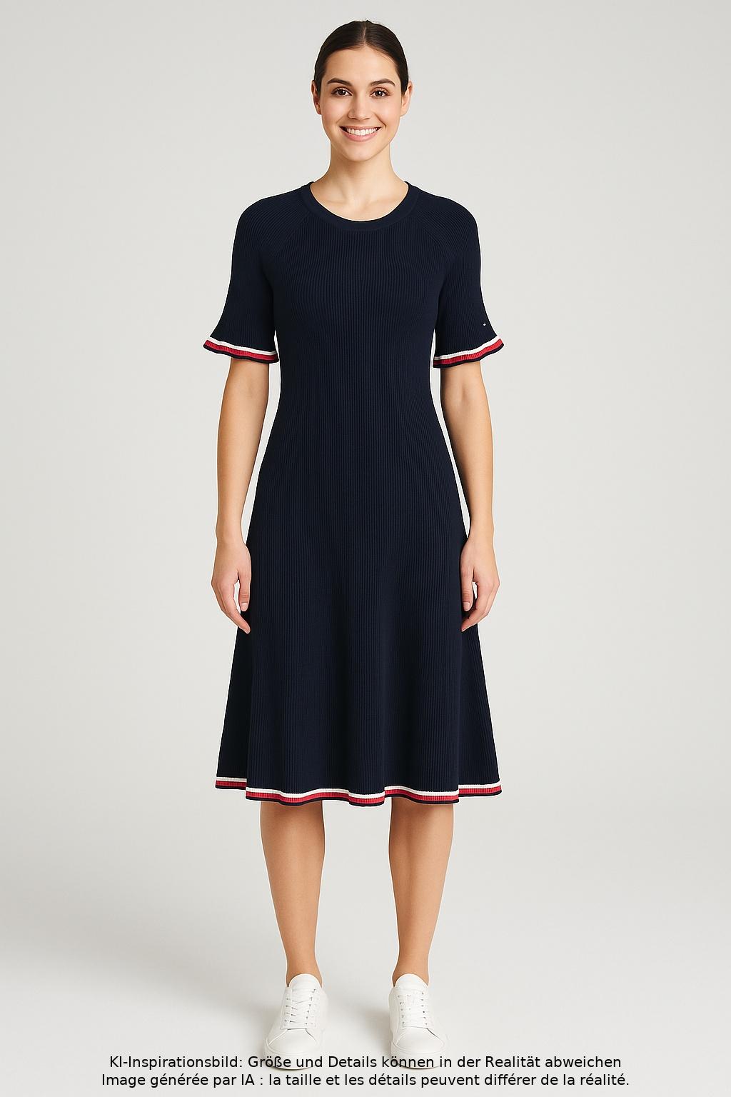 

Tommy Hilfiger Damen Kleid, marineblau, Gr. 38