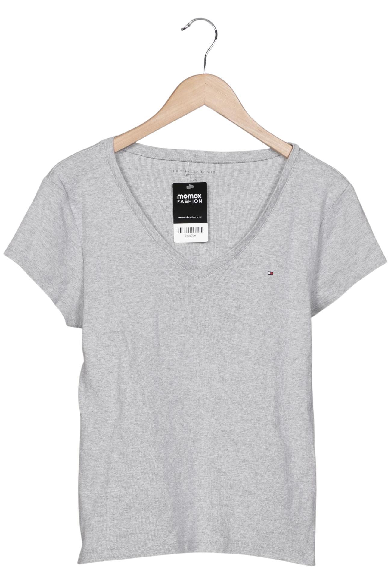 

Tommy Hilfiger Damen T-Shirt, grau, Gr. 42