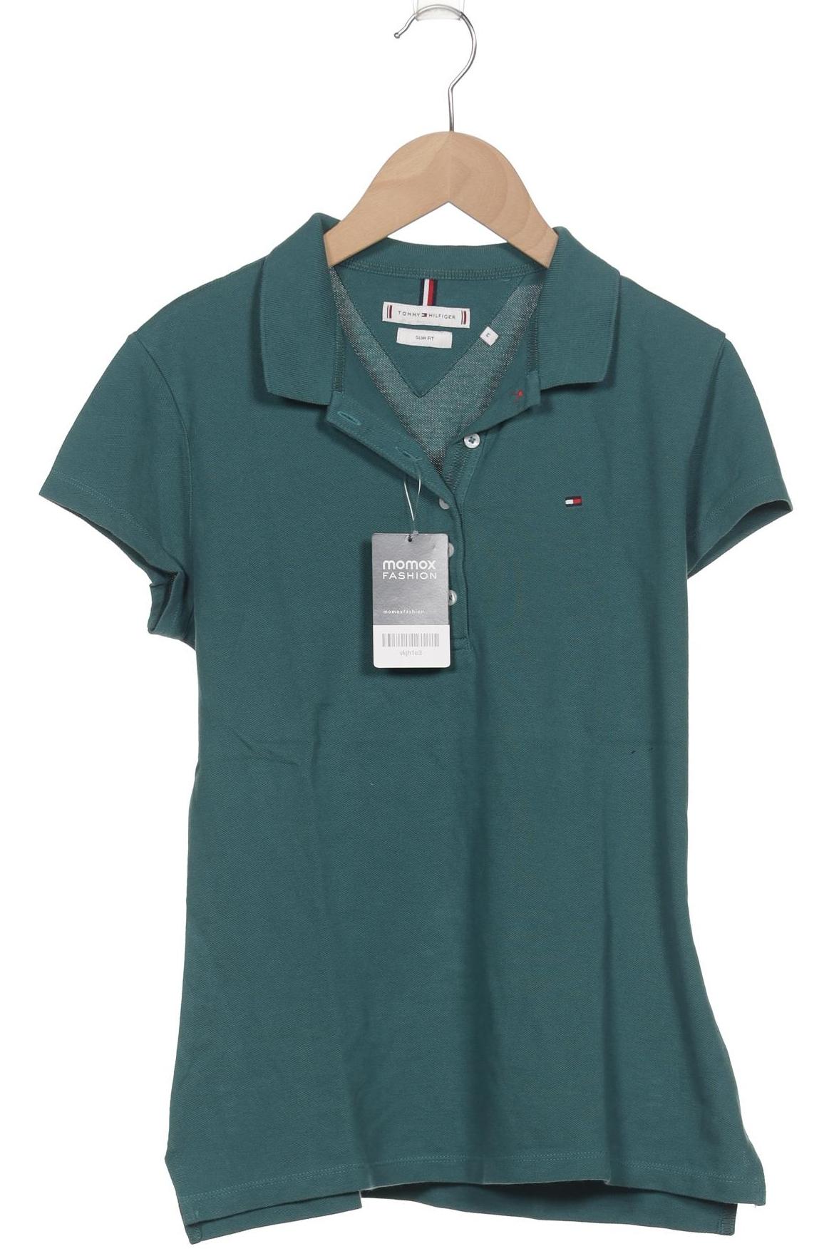 

Tommy Hilfiger Damen Poloshirt, türkis, Gr. 38