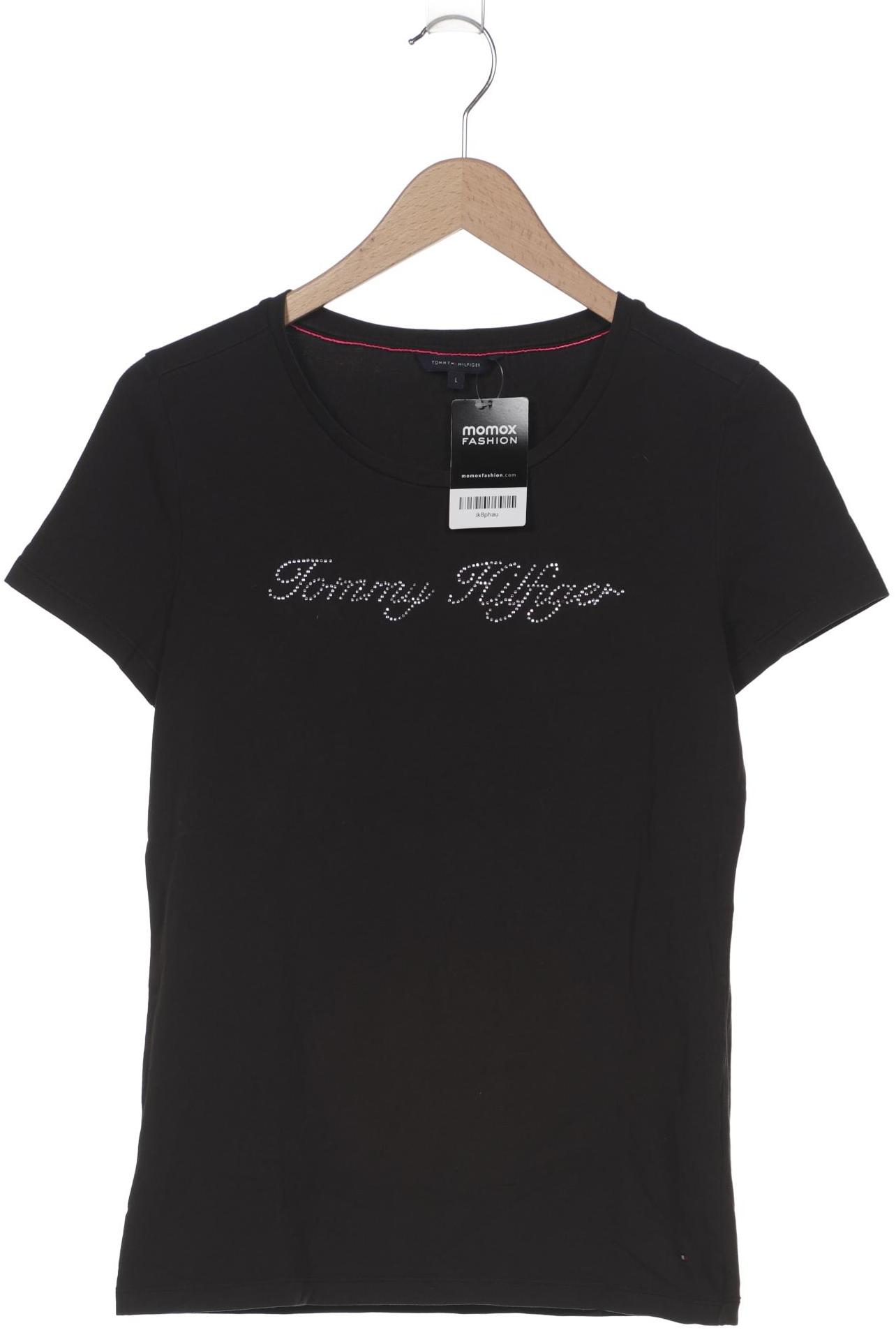 

Tommy Hilfiger Damen T-Shirt, schwarz, Gr. 42
