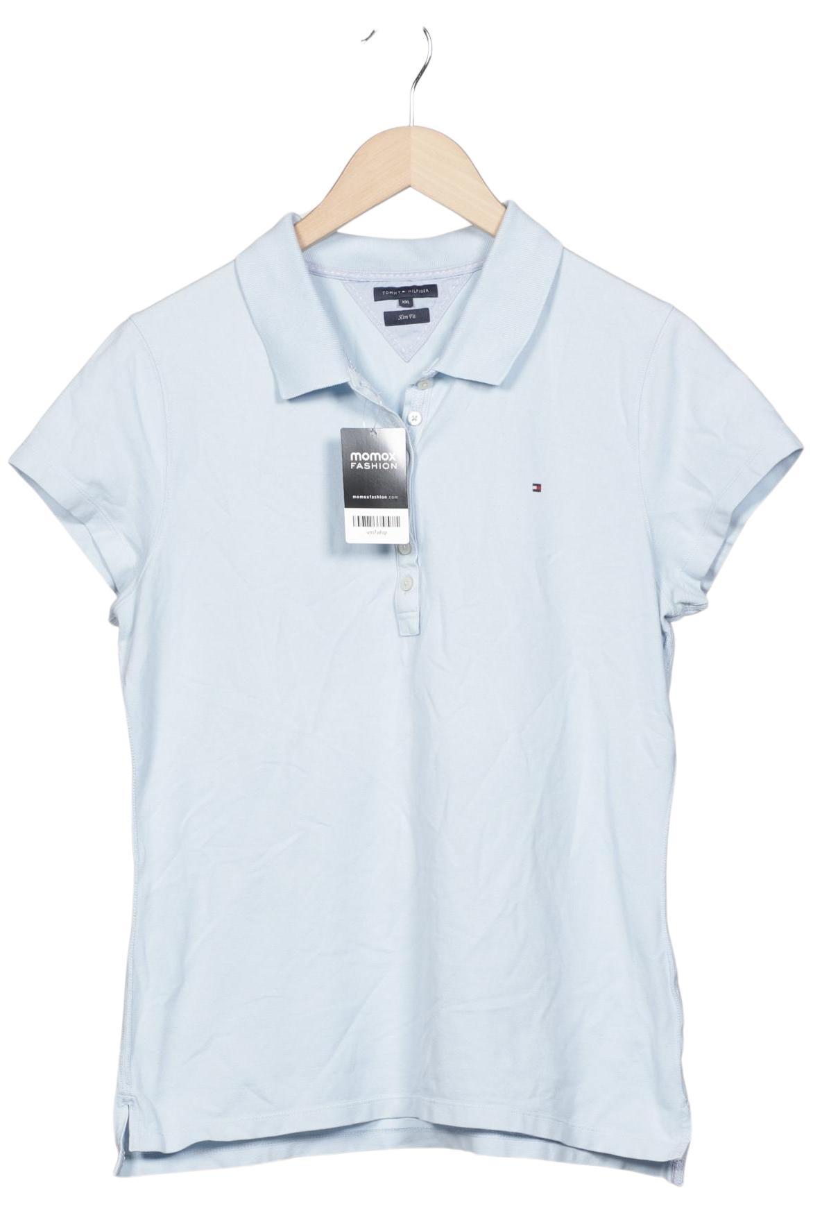 

Tommy Hilfiger Damen Poloshirt, hellblau, Gr. 46