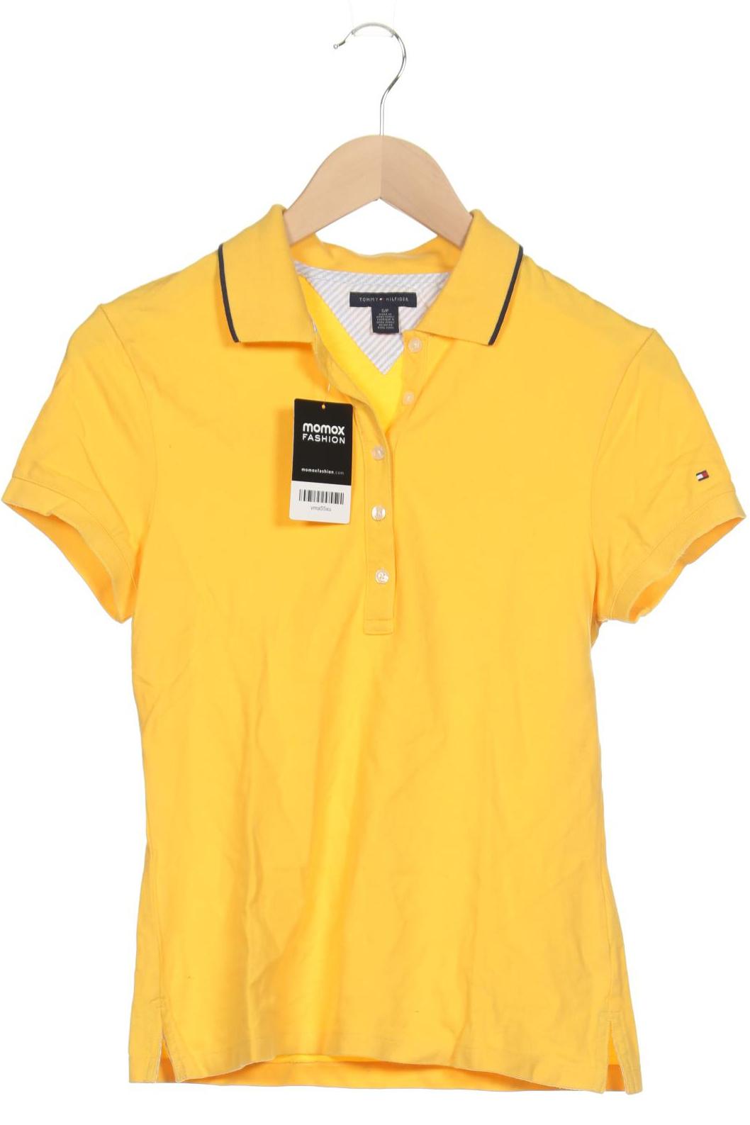 

Tommy Hilfiger Damen Poloshirt, gelb, Gr. 36