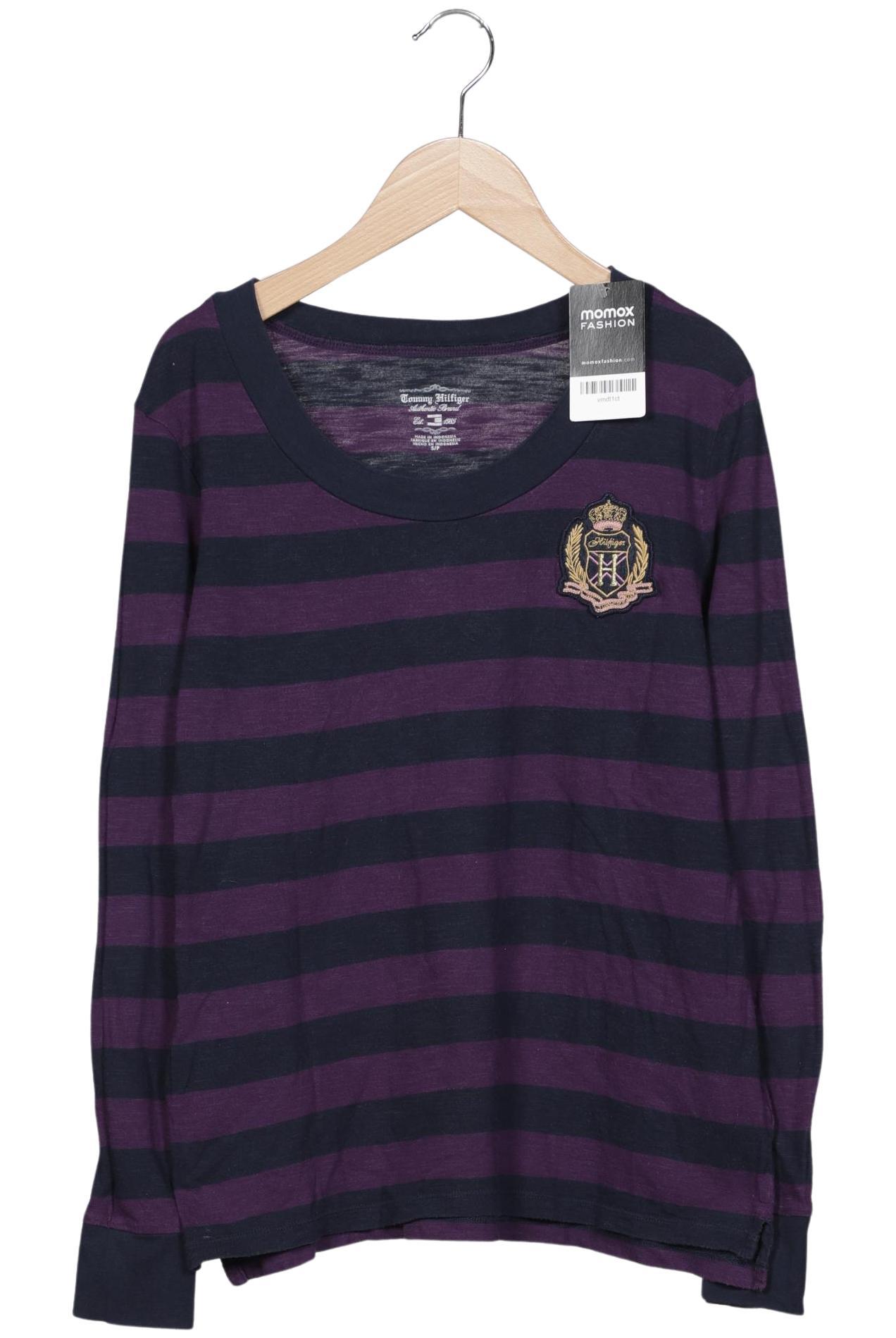 

Tommy Hilfiger Damen Langarmshirt, marineblau, Gr. 36
