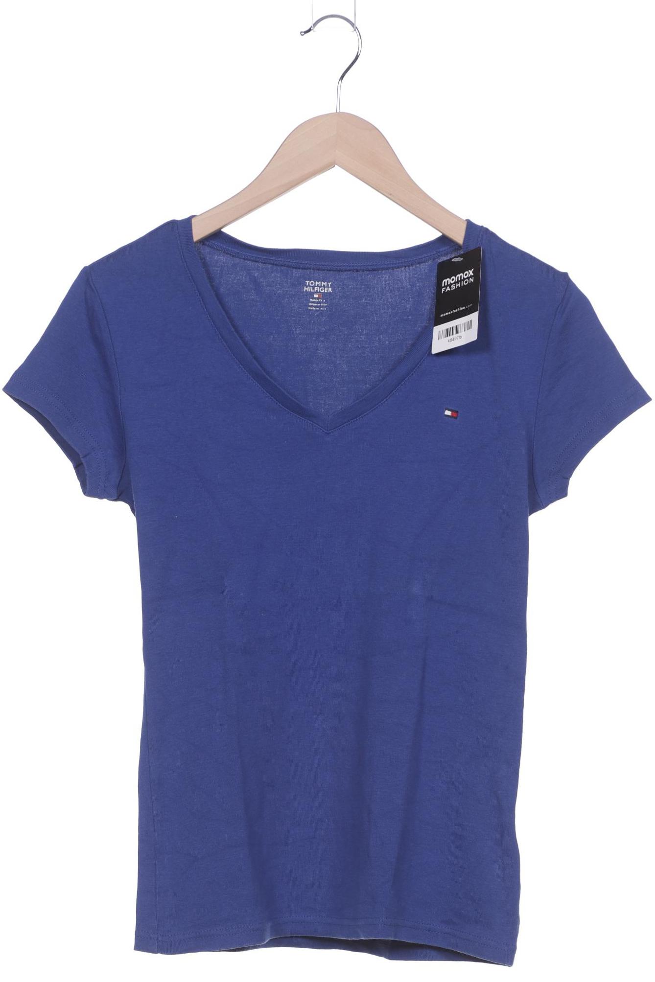 

Tommy Hilfiger Damen T-Shirt, blau, Gr. 34