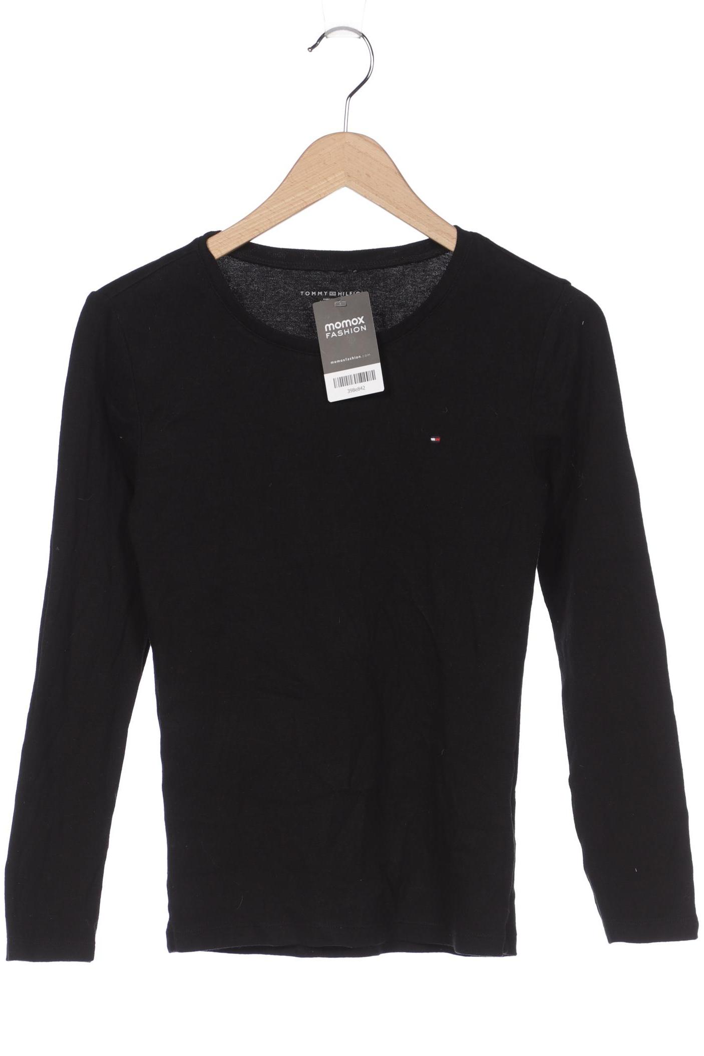 

Tommy Hilfiger Damen Langarmshirt, schwarz, Gr. 38