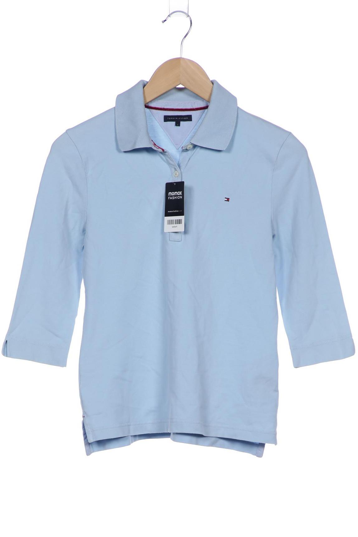 

Tommy Hilfiger Damen Poloshirt, hellblau, Gr. 36