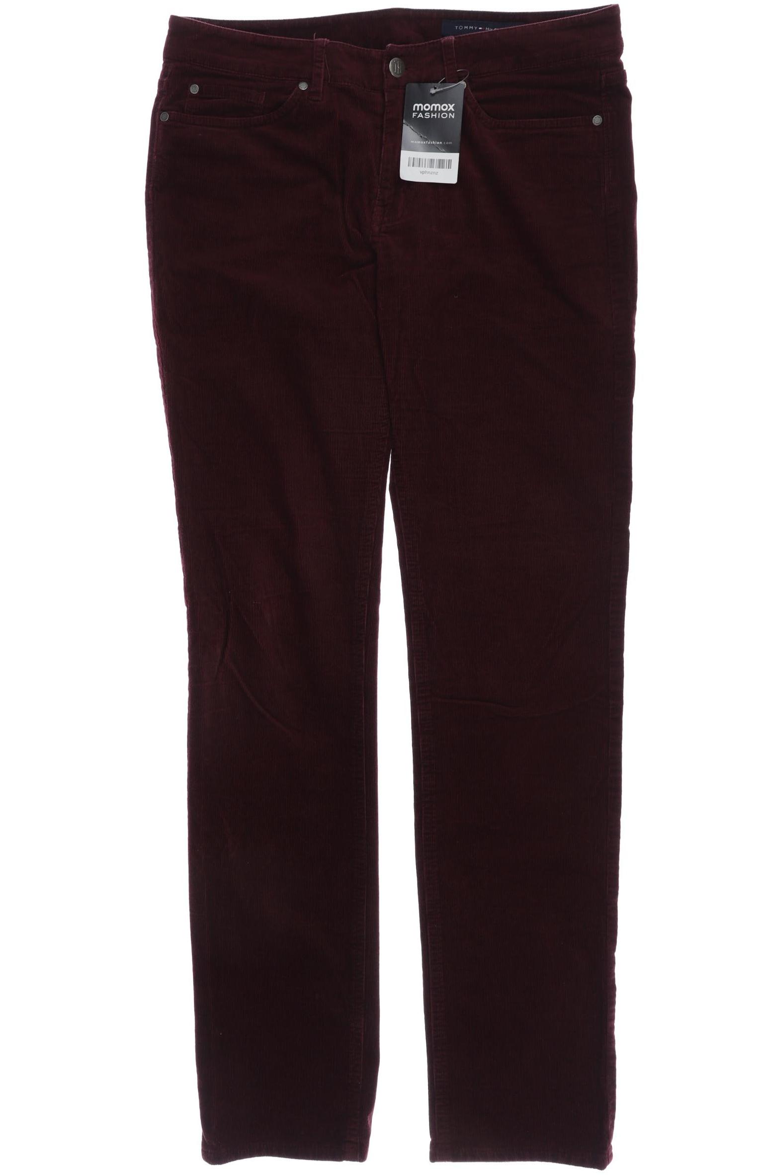 

Tommy Hilfiger Damen Stoffhose, bordeaux