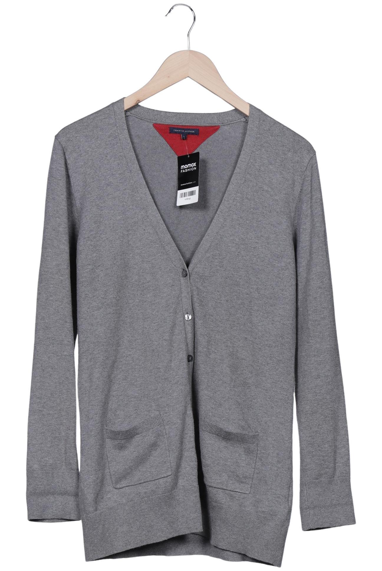 

Tommy Hilfiger Damen Strickjacke, grau, Gr. 42