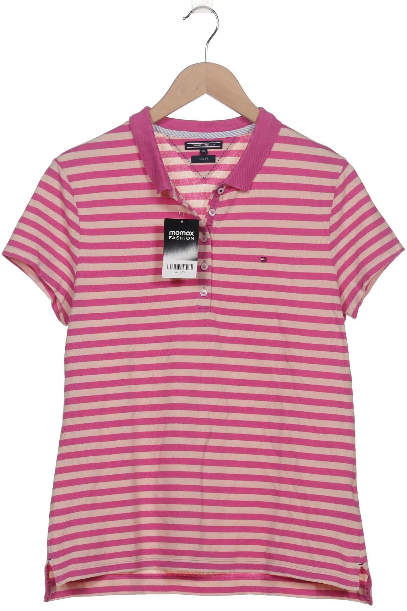 

Tommy Hilfiger Damen Poloshirt, pink, Gr. 46