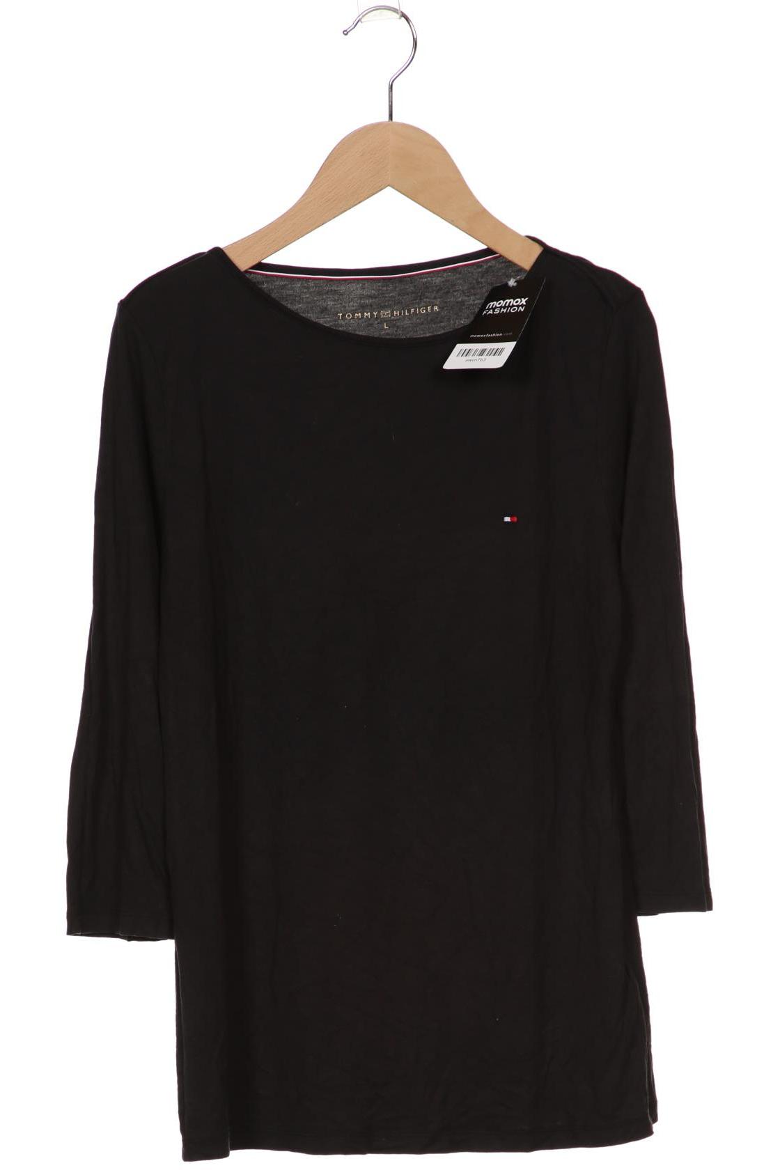 

Tommy Hilfiger Damen Langarmshirt, schwarz, Gr. 42