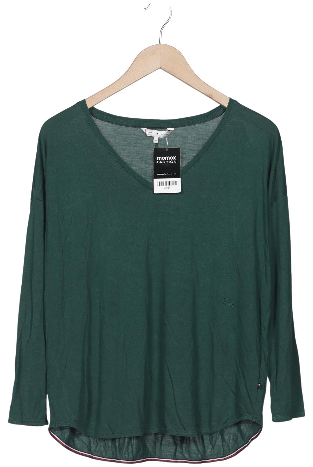 

Tommy Hilfiger Damen Langarmshirt, grün, Gr. 44