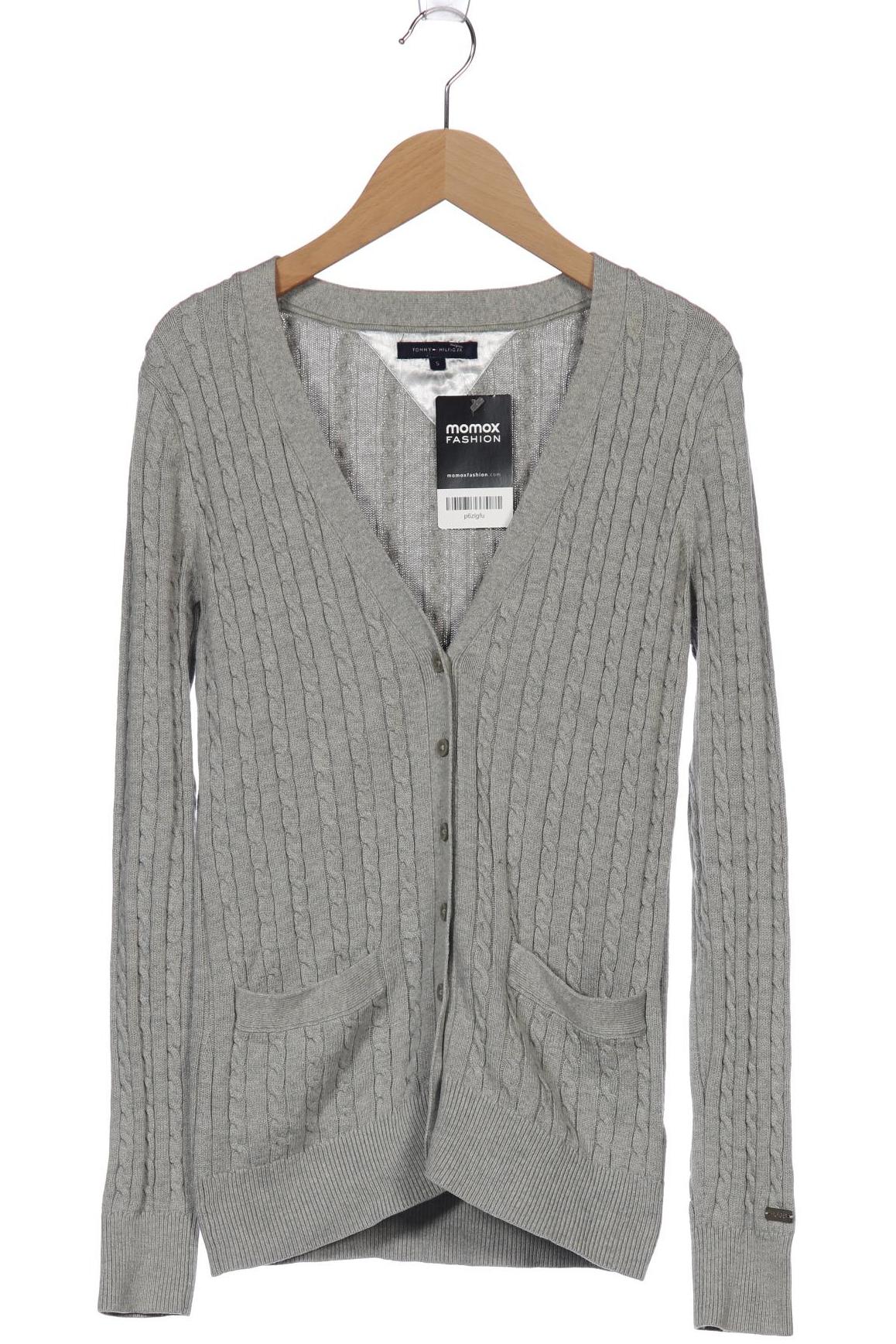

Tommy Hilfiger Damen Strickjacke, grau, Gr. 36