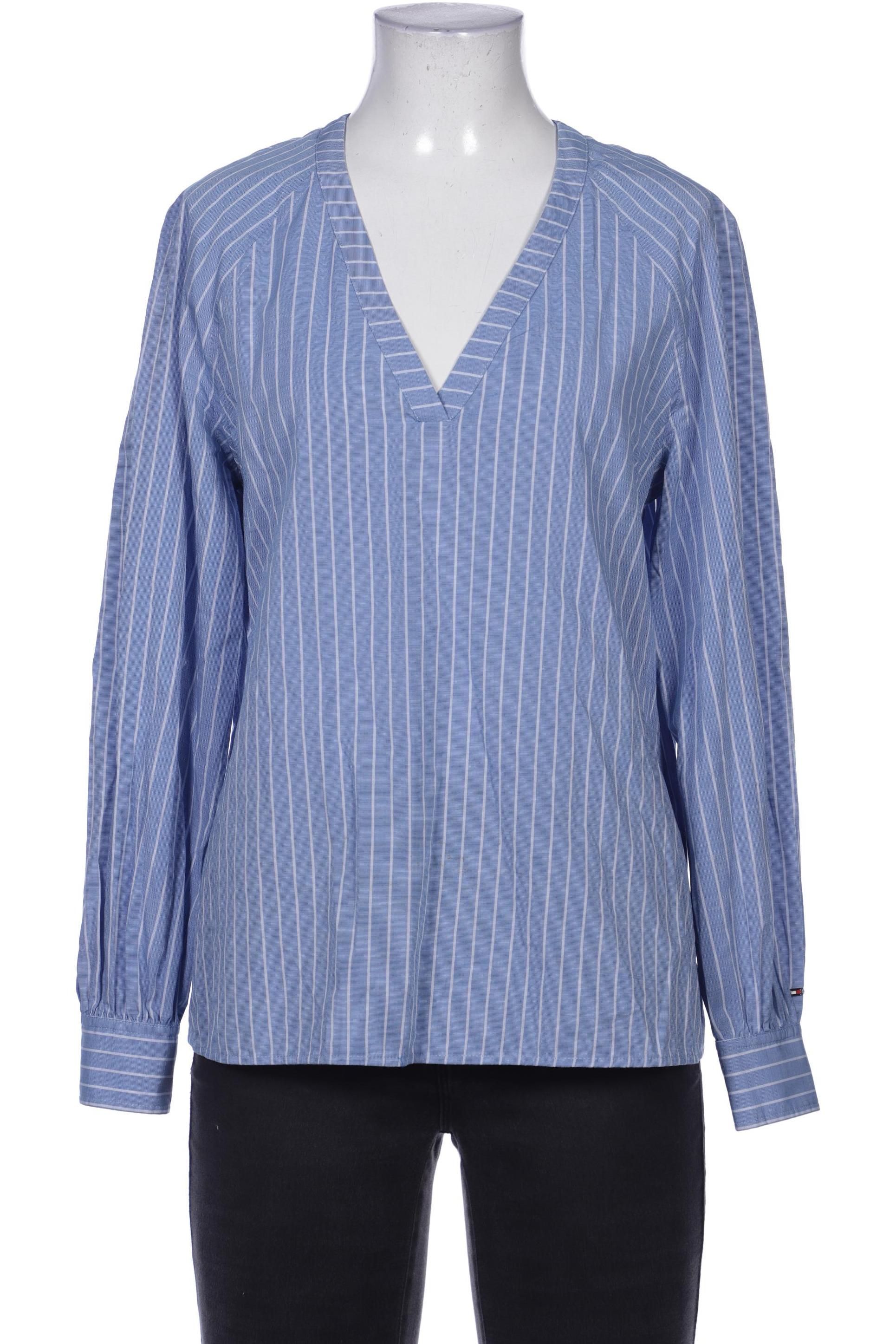 

Tommy Hilfiger Damen Bluse, blau, Gr. 36