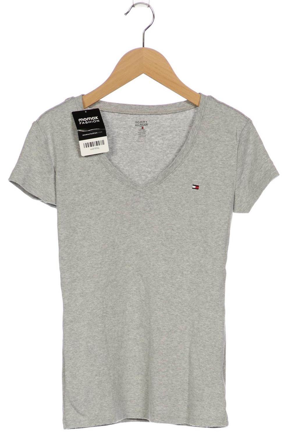 

Tommy Hilfiger Damen T-Shirt, grau, Gr. 34
