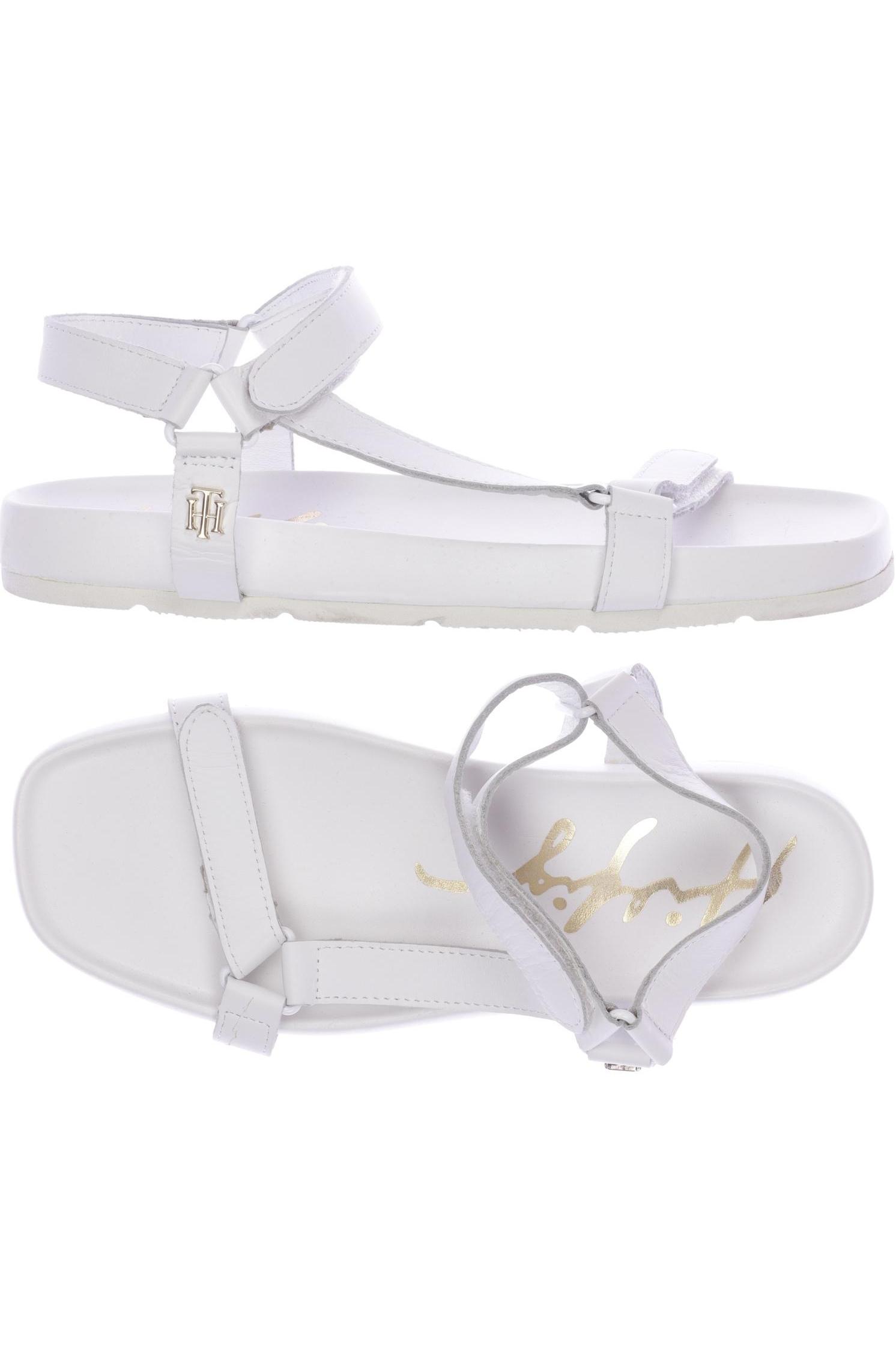 

Tommy Hilfiger Damen Sandale, weiß, Gr. 38