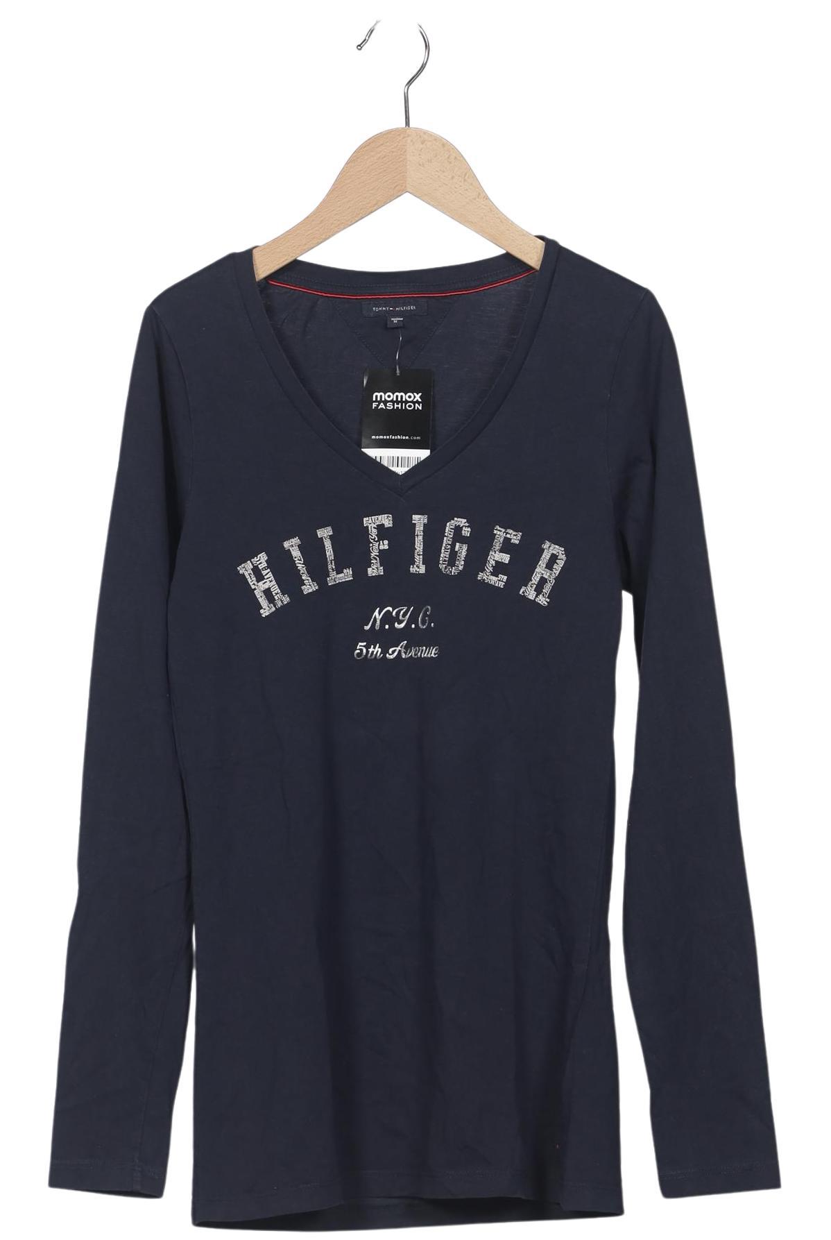 

Tommy Hilfiger Damen Langarmshirt, marineblau, Gr. 38