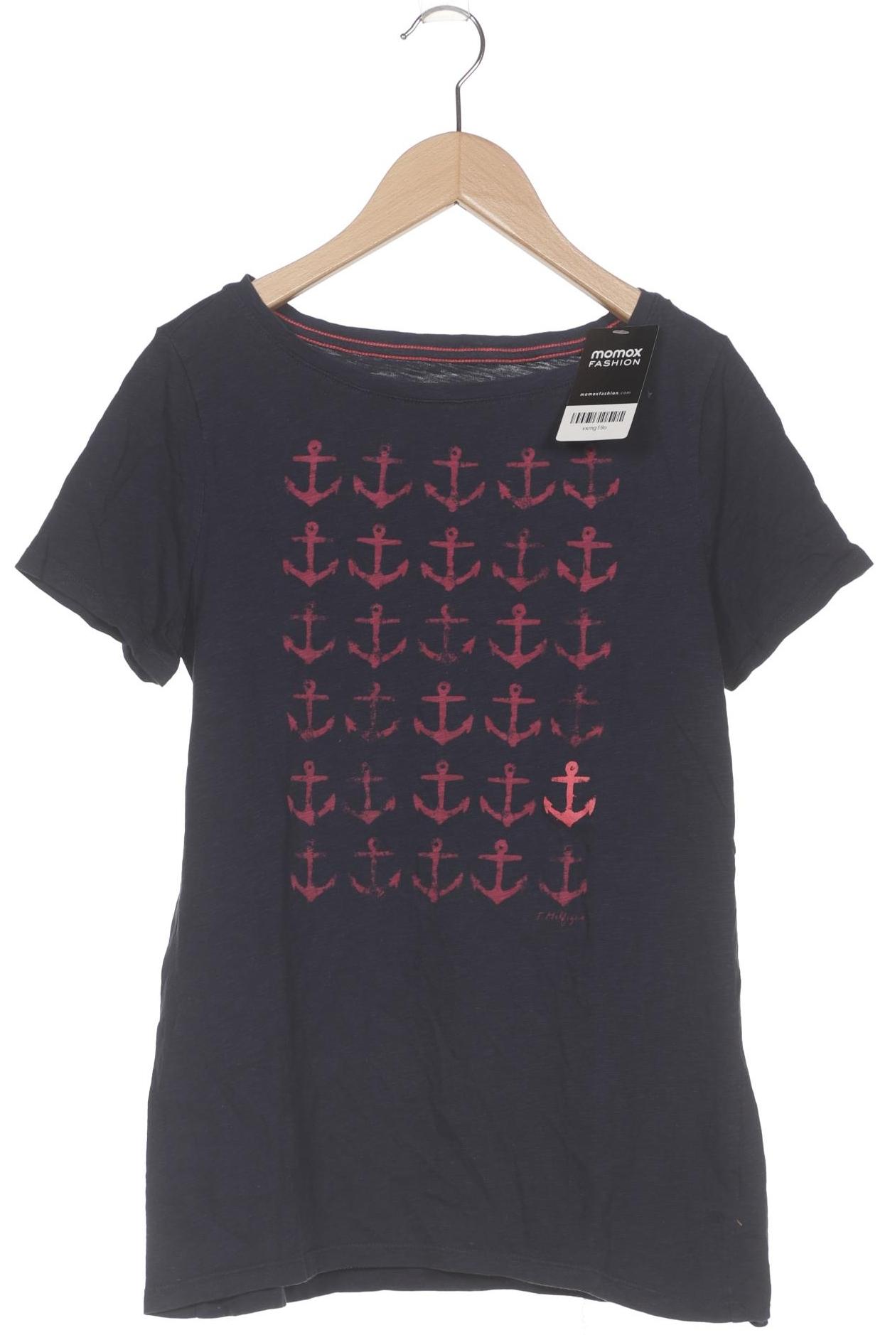 

Tommy Hilfiger Damen T-Shirt, marineblau, Gr. 36