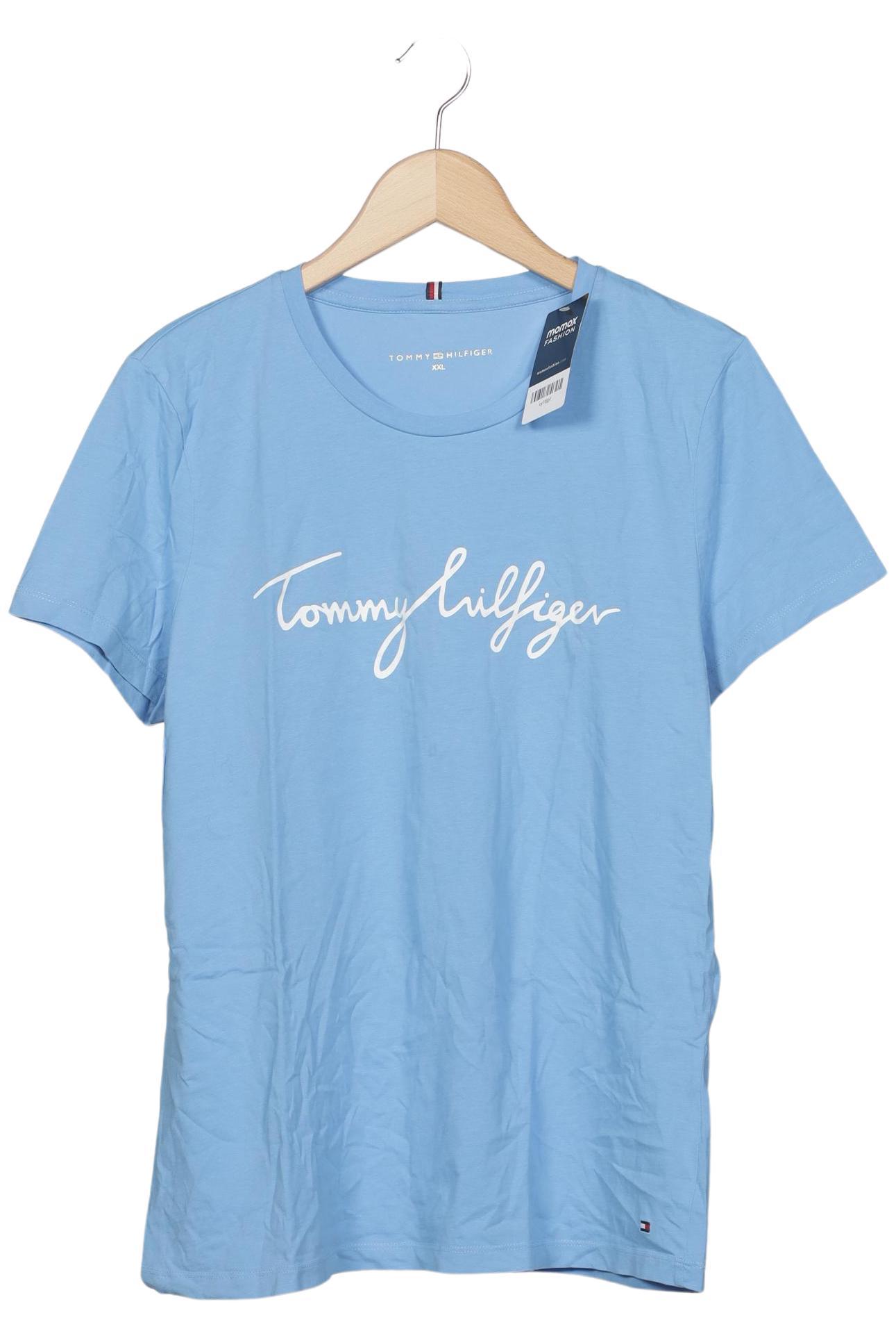 

Tommy Hilfiger Damen T-Shirt, hellblau, Gr. 46