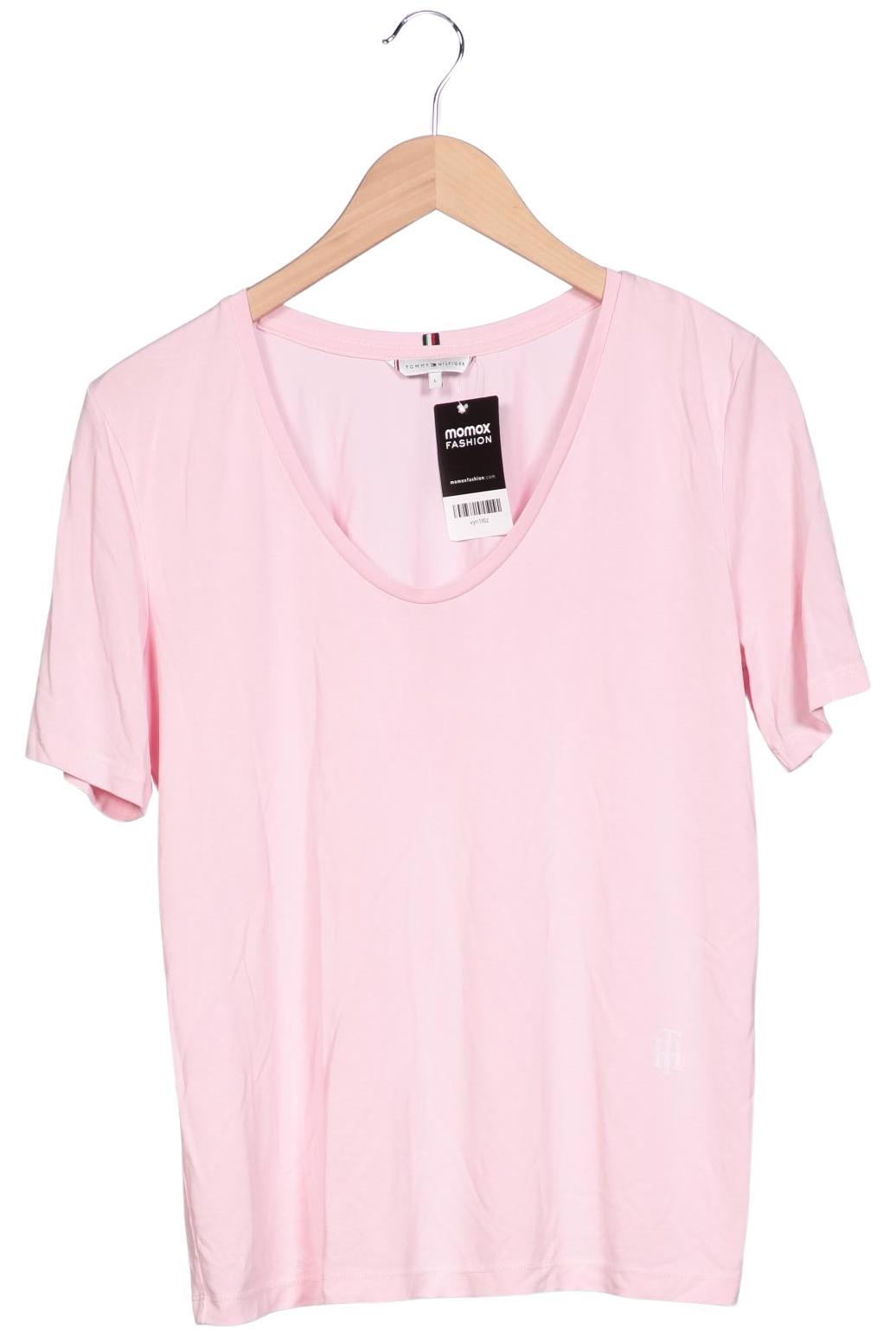 

Tommy Hilfiger Damen T-Shirt, pink, Gr. 42