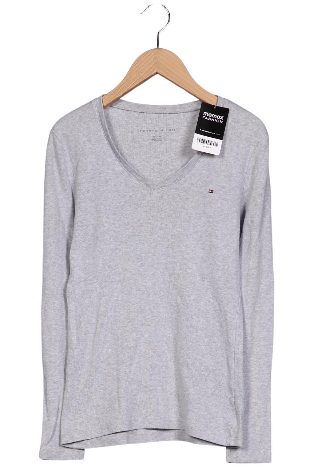 

Tommy Hilfiger Damen Langarmshirt, grau, Gr. 34