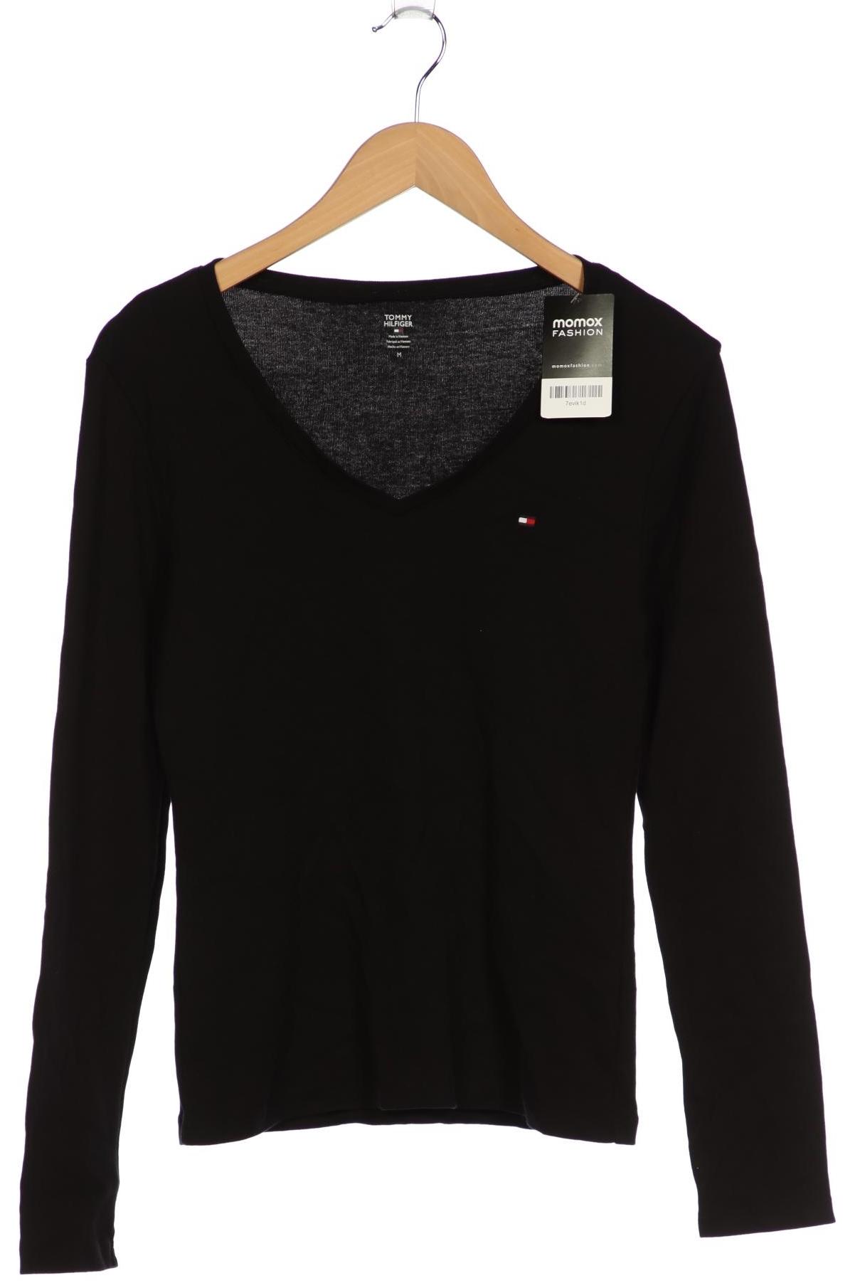 

Tommy Hilfiger Damen Langarmshirt, schwarz, Gr. 38