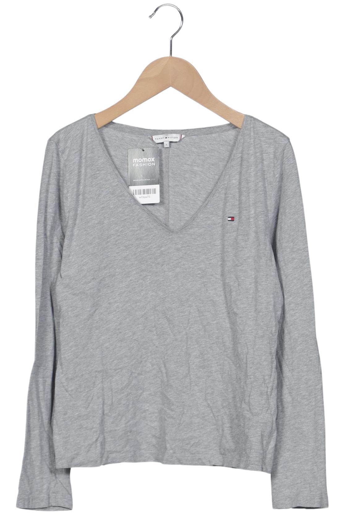 

Tommy Hilfiger Damen Langarmshirt, grau, Gr. 36