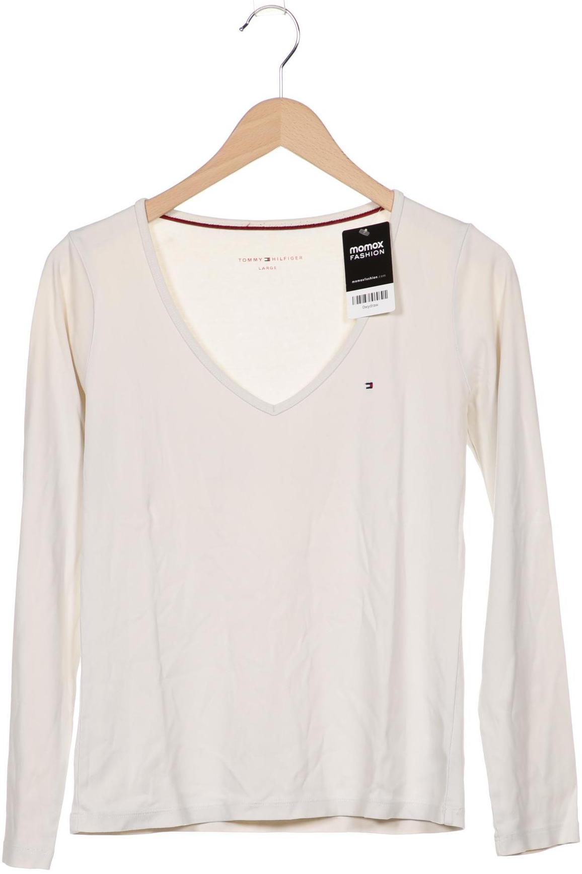 

Tommy Hilfiger Damen Langarmshirt, cremeweiß