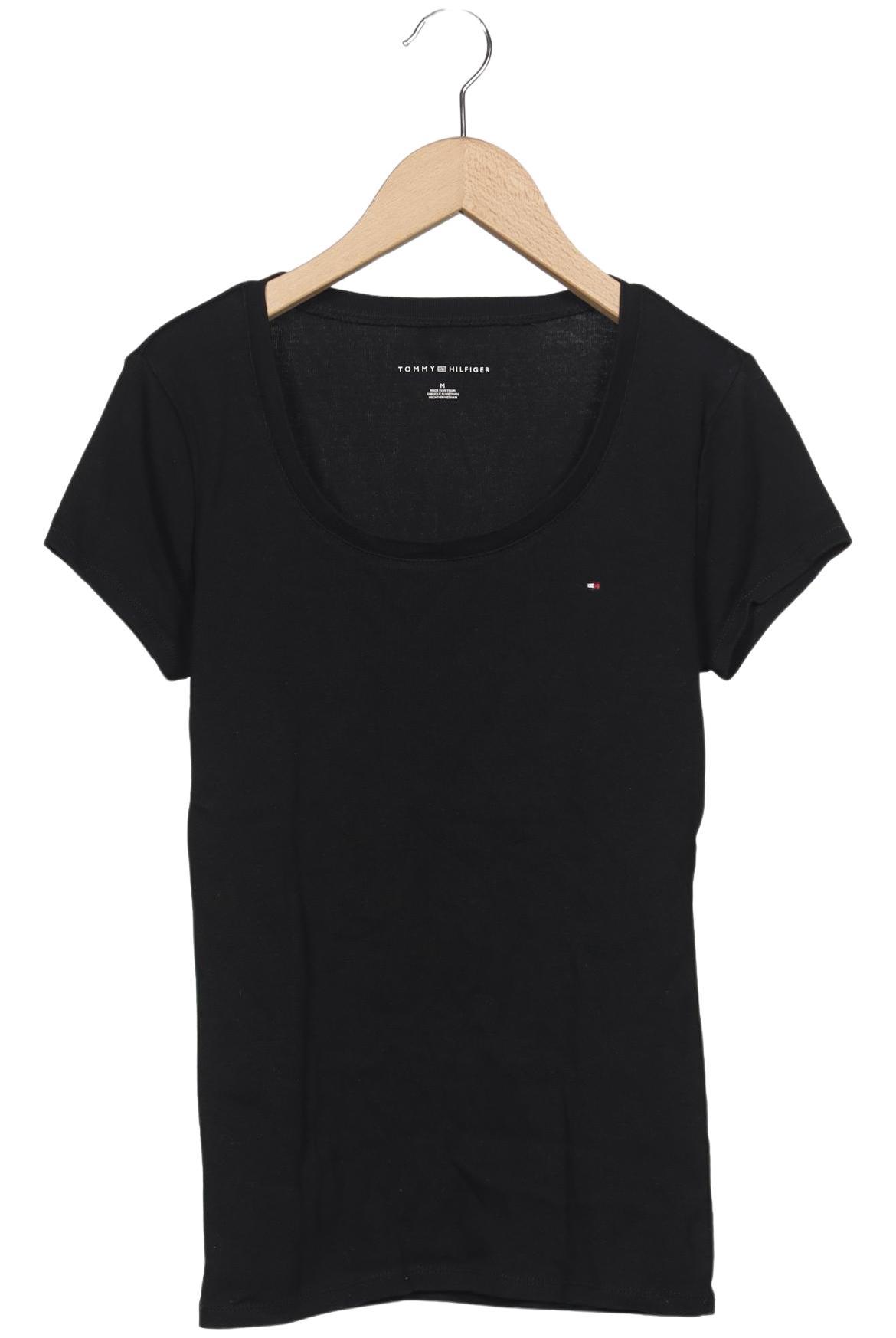 

Tommy Hilfiger Damen T-Shirt, schwarz, Gr. 38