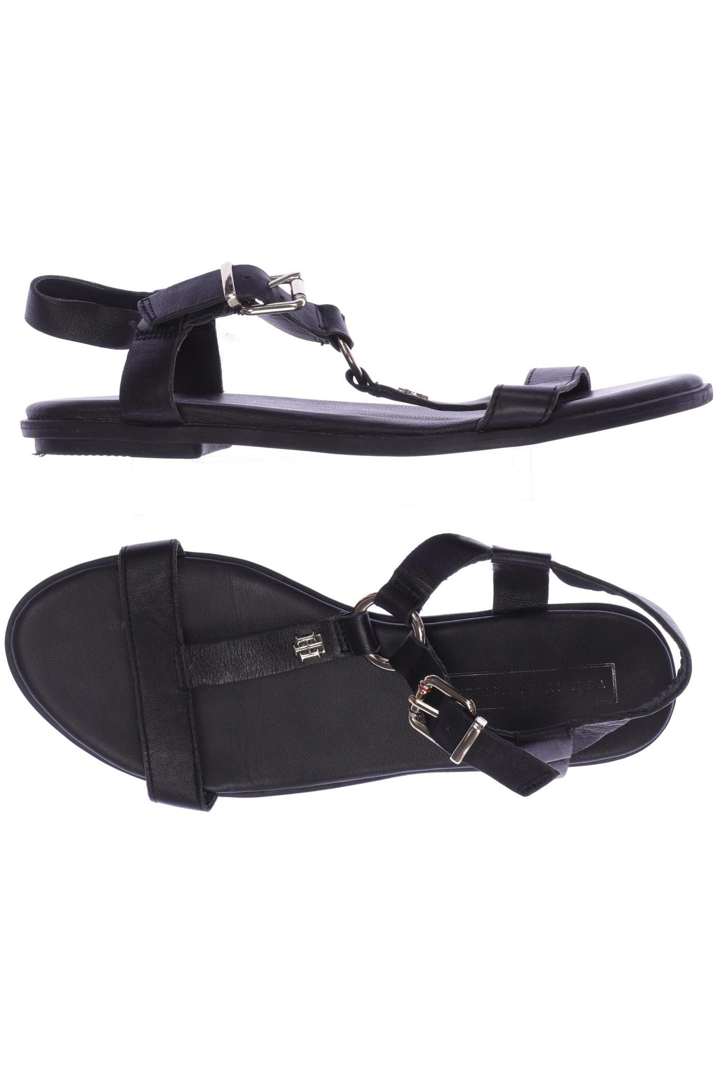 

Tommy Hilfiger Damen Sandale, schwarz, Gr. 37