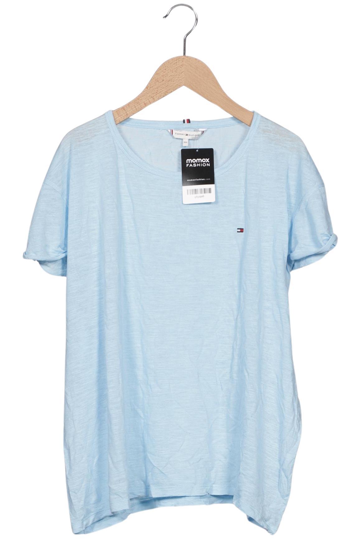 

Tommy Hilfiger Damen T-Shirt, hellblau, Gr. 46