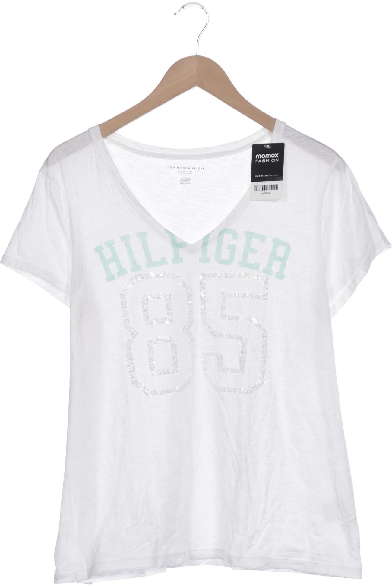 

Tommy Hilfiger Damen T-Shirt, weiß, Gr. 44