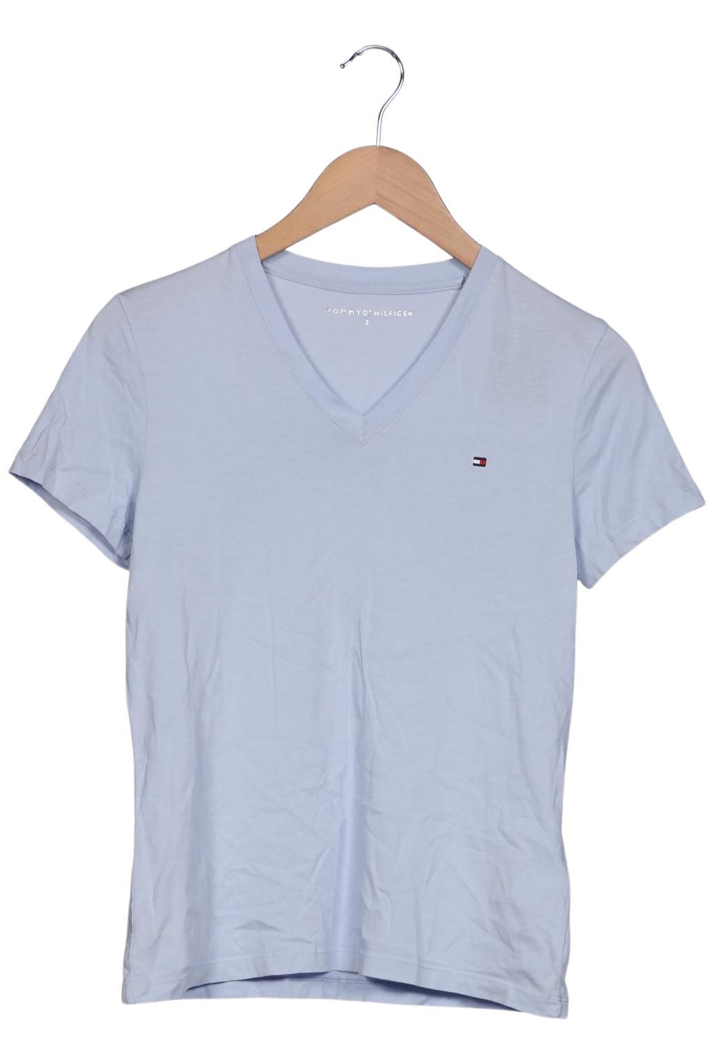 

Tommy Hilfiger Damen T-Shirt, hellblau, Gr. 36