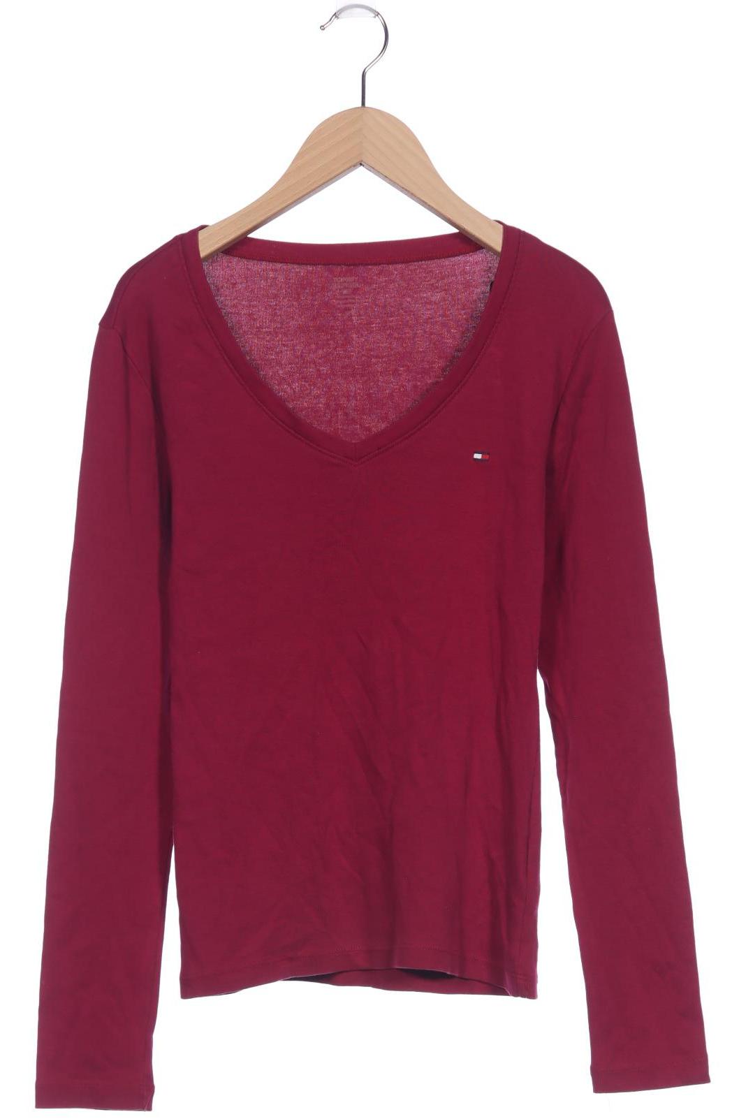 

Tommy Hilfiger Damen Langarmshirt, bordeaux, Gr. 36