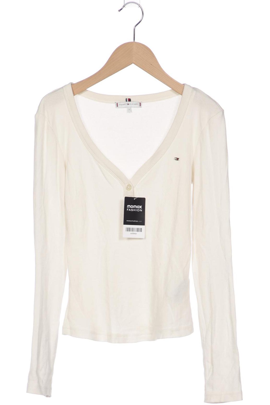

Tommy Hilfiger Damen Langarmshirt, cremeweiß, Gr. 36