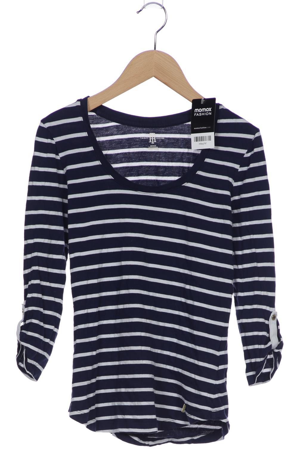 

Tommy Hilfiger Damen Langarmshirt, marineblau, Gr. 34