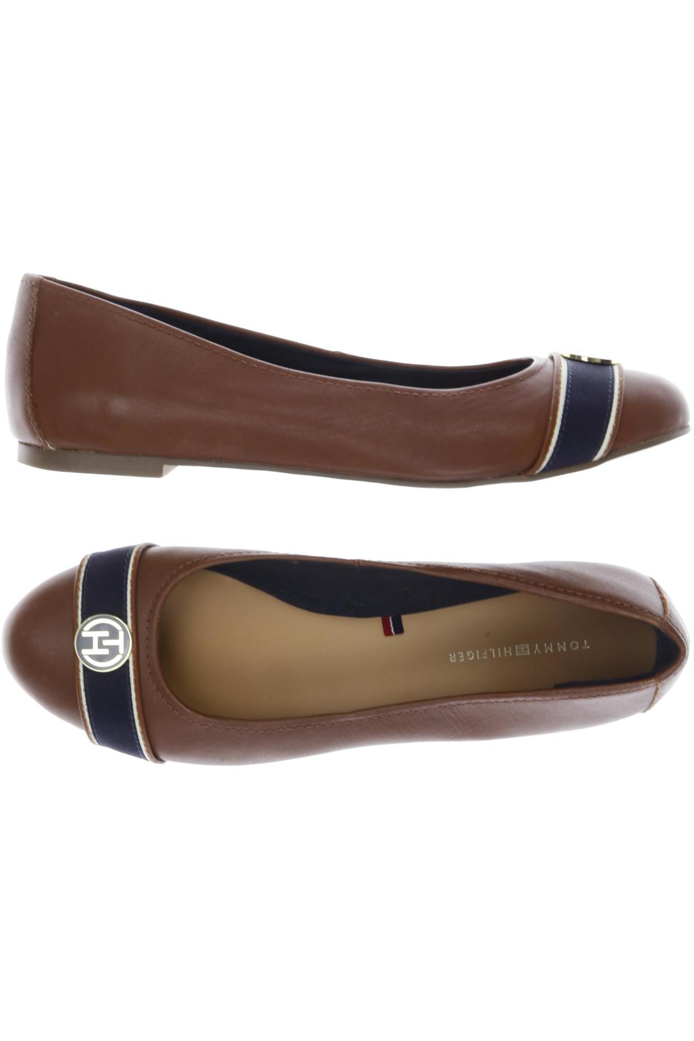 

Tommy Hilfiger Damen Ballerinas, braun, Gr. 39