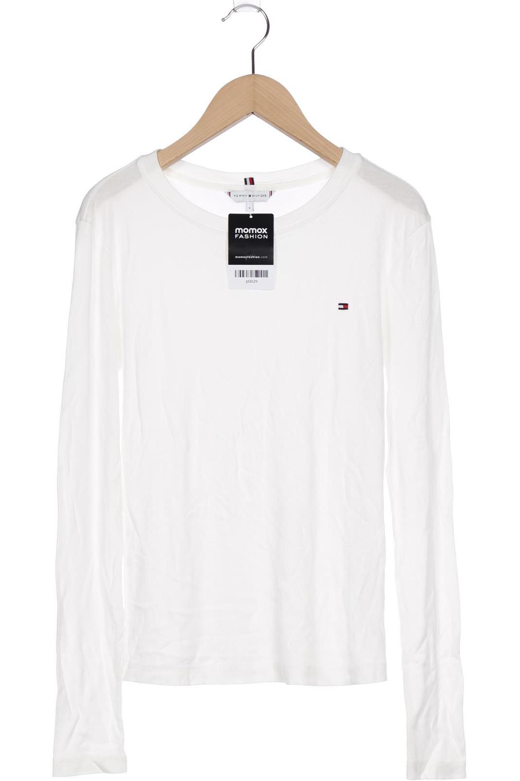 

Tommy Hilfiger Damen Langarmshirt, weiß, Gr. 36