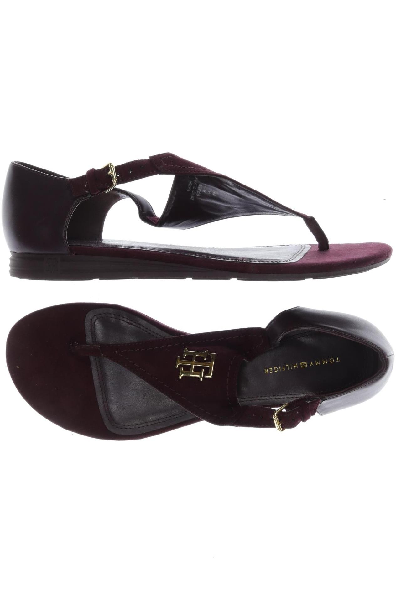 

Tommy Hilfiger Damen Sandale, bordeaux, Gr. 9