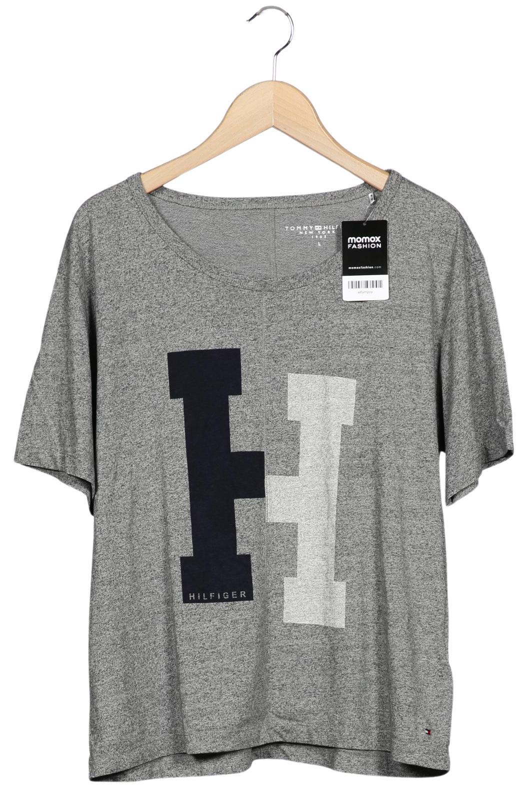 

Tommy Hilfiger Damen T-Shirt, grau, Gr. 42
