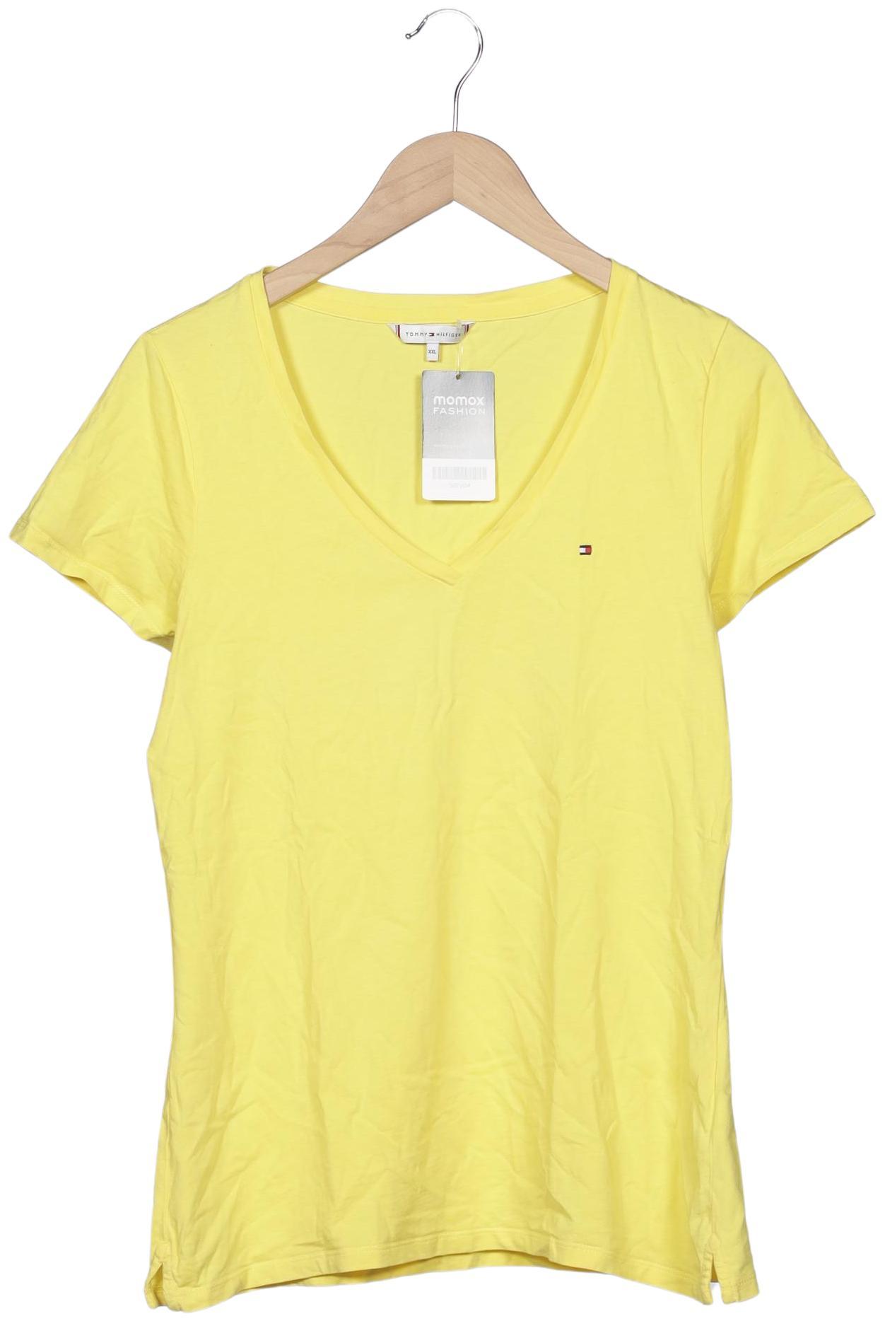 

Tommy Hilfiger Damen T-Shirt, gelb, Gr. 46