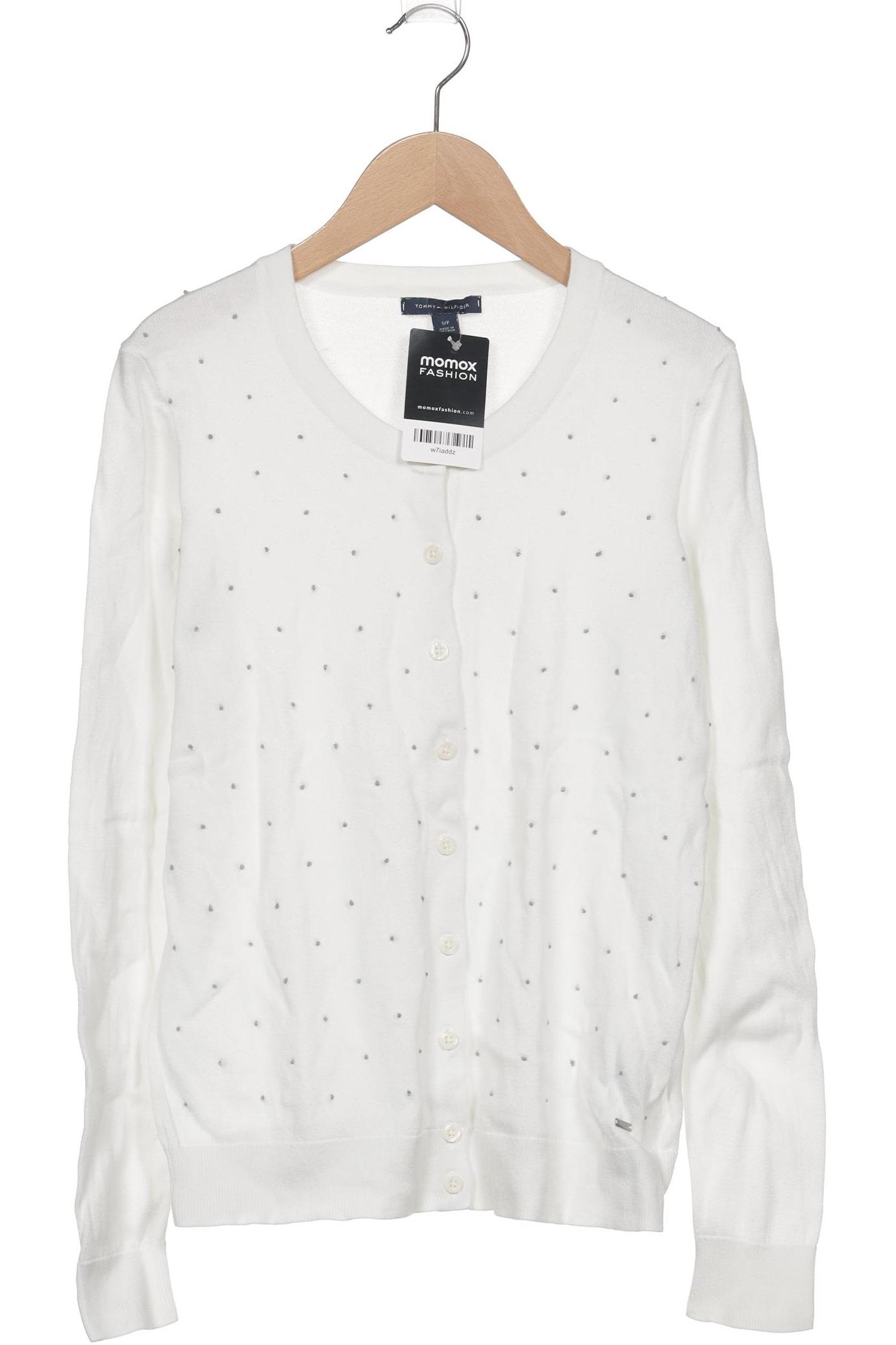 

Tommy Hilfiger Damen Strickjacke, weiß, Gr. 36