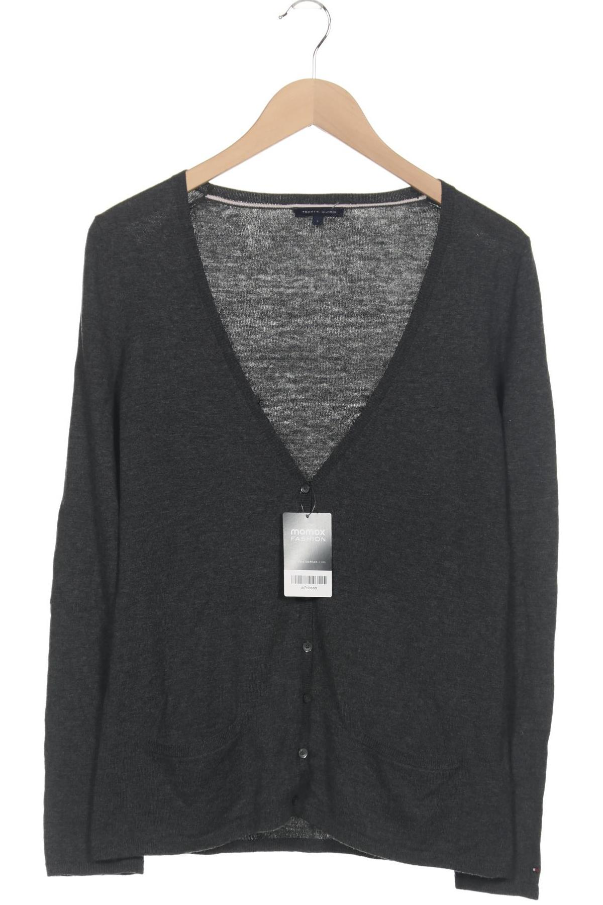 

Tommy Hilfiger Damen Strickjacke, grau, Gr. 42